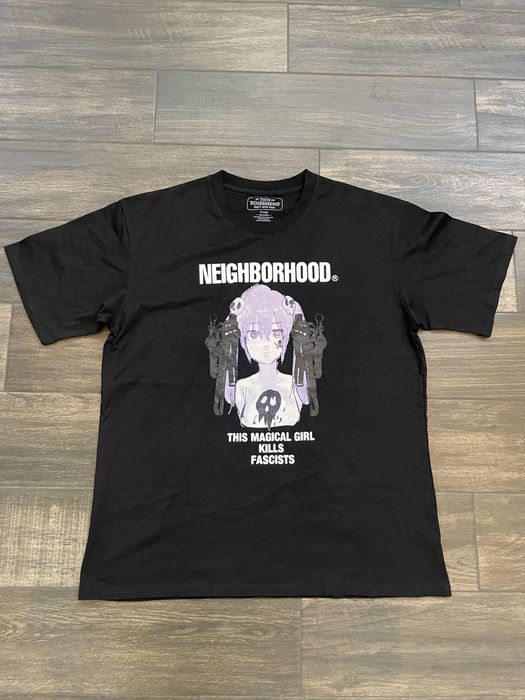 Neighborhood This Magical Girl Kills Facists Jun Inagawa Tee | Grailed