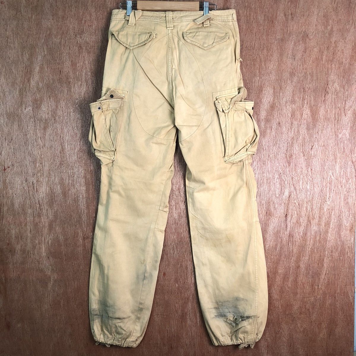 Faded Glory DLL Flash Report faded Brown Multipocket Cargo Pants #c117DL Size US 30 / EU 46 - 7 Thumbnail