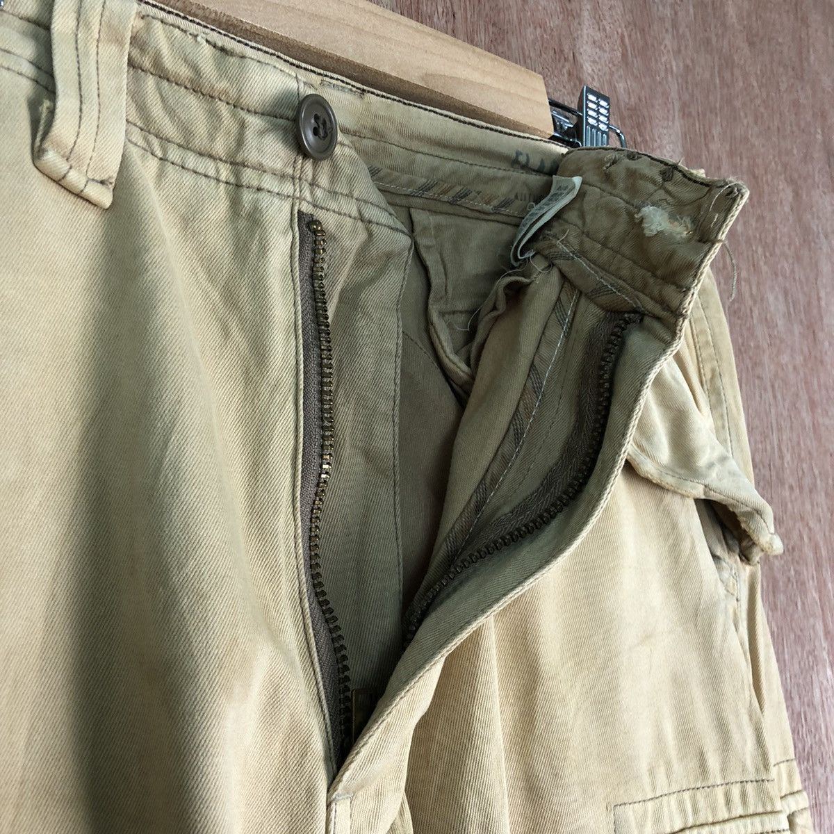 Faded Glory DLL Flash Report faded Brown Multipocket Cargo Pants #c117DL Size US 30 / EU 46 - 6 Thumbnail