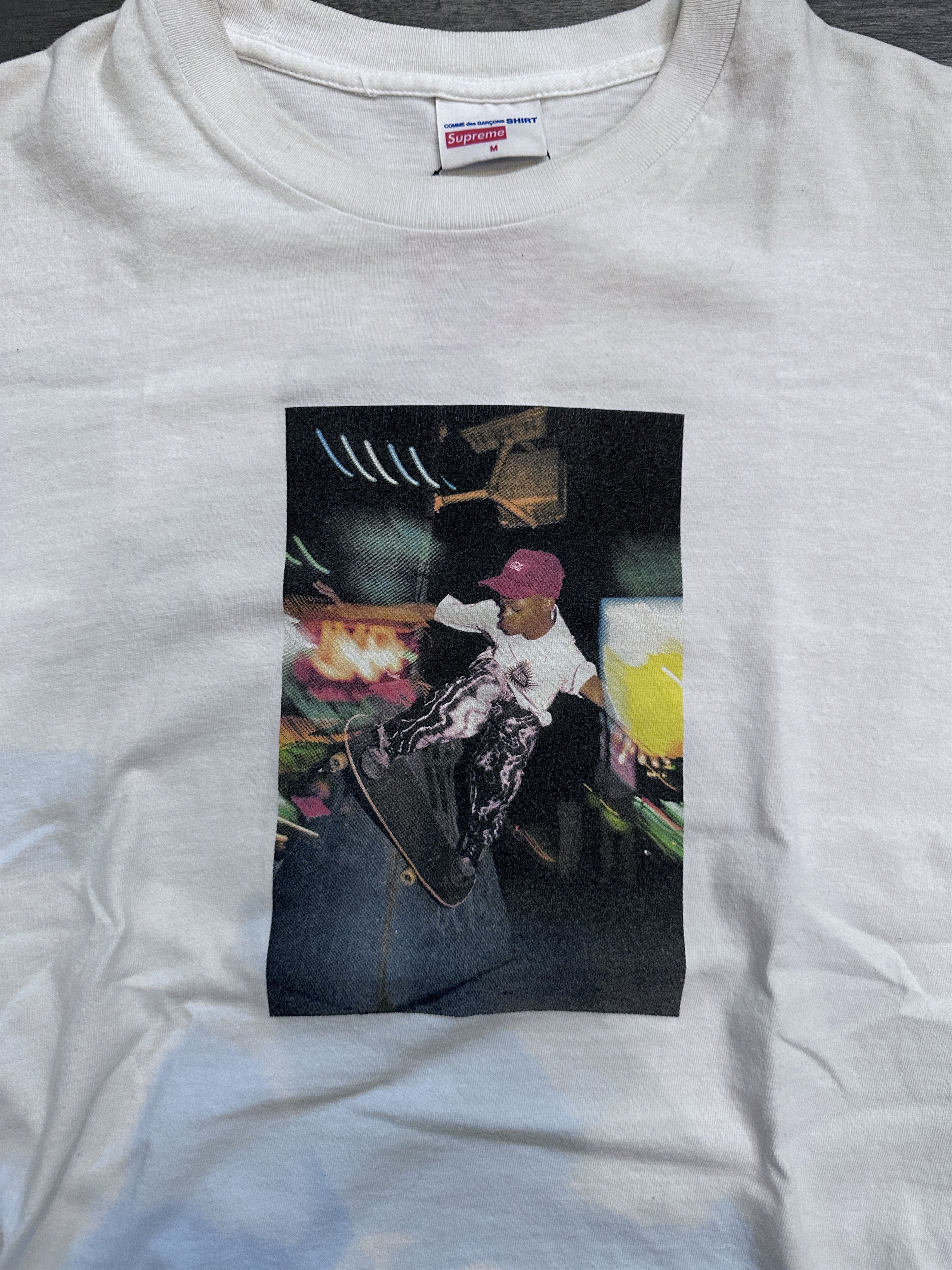 Comme des Garcons SHIRT × Supreme CDG Supreme Harold Hunter Photo Tee Size US M / EU 48-50 / 2 - 3 Thumbnail
