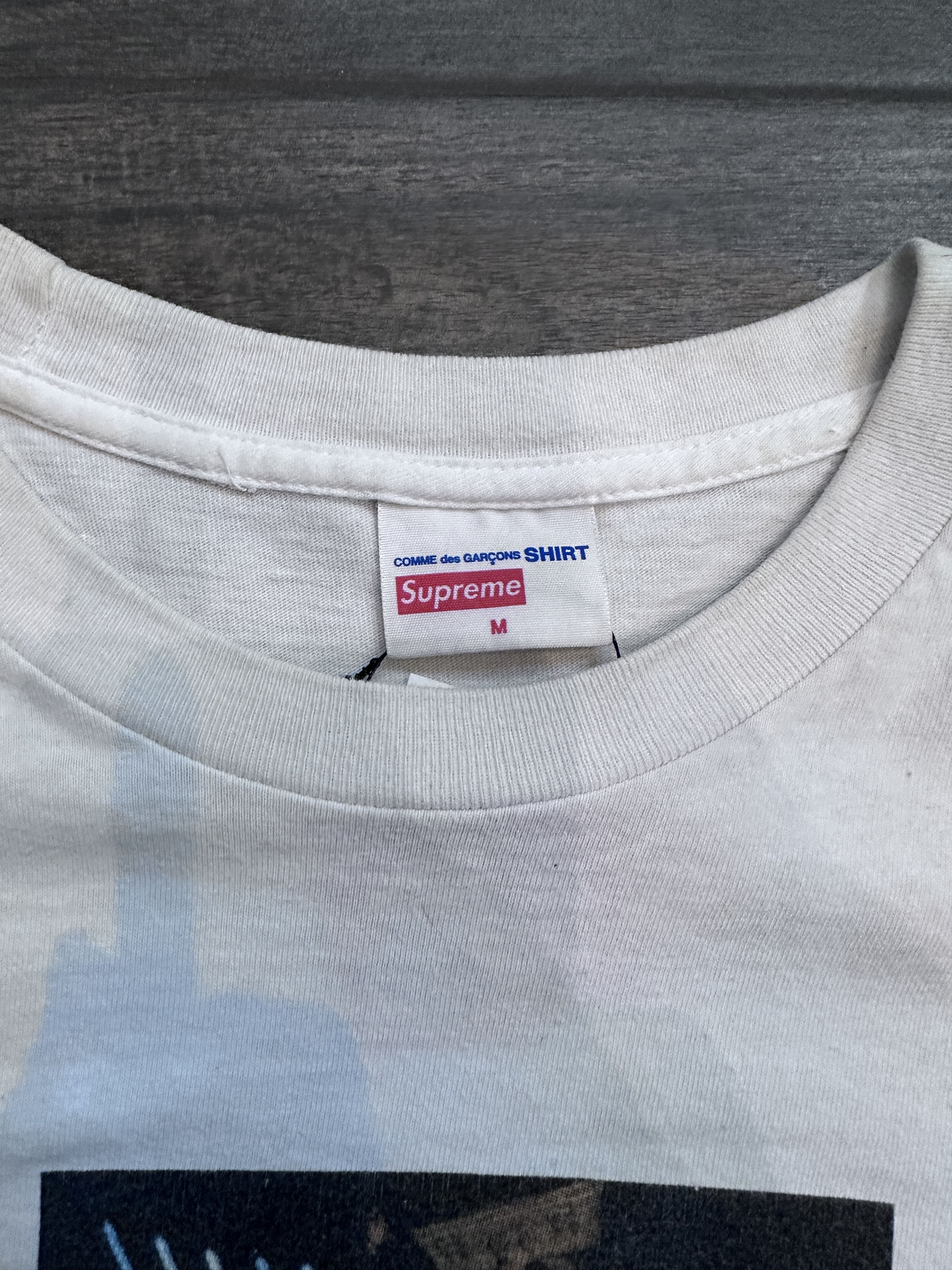 Comme des Garcons SHIRT × Supreme CDG Supreme Harold Hunter Photo Tee Size US M / EU 48-50 / 2 - 5 Thumbnail