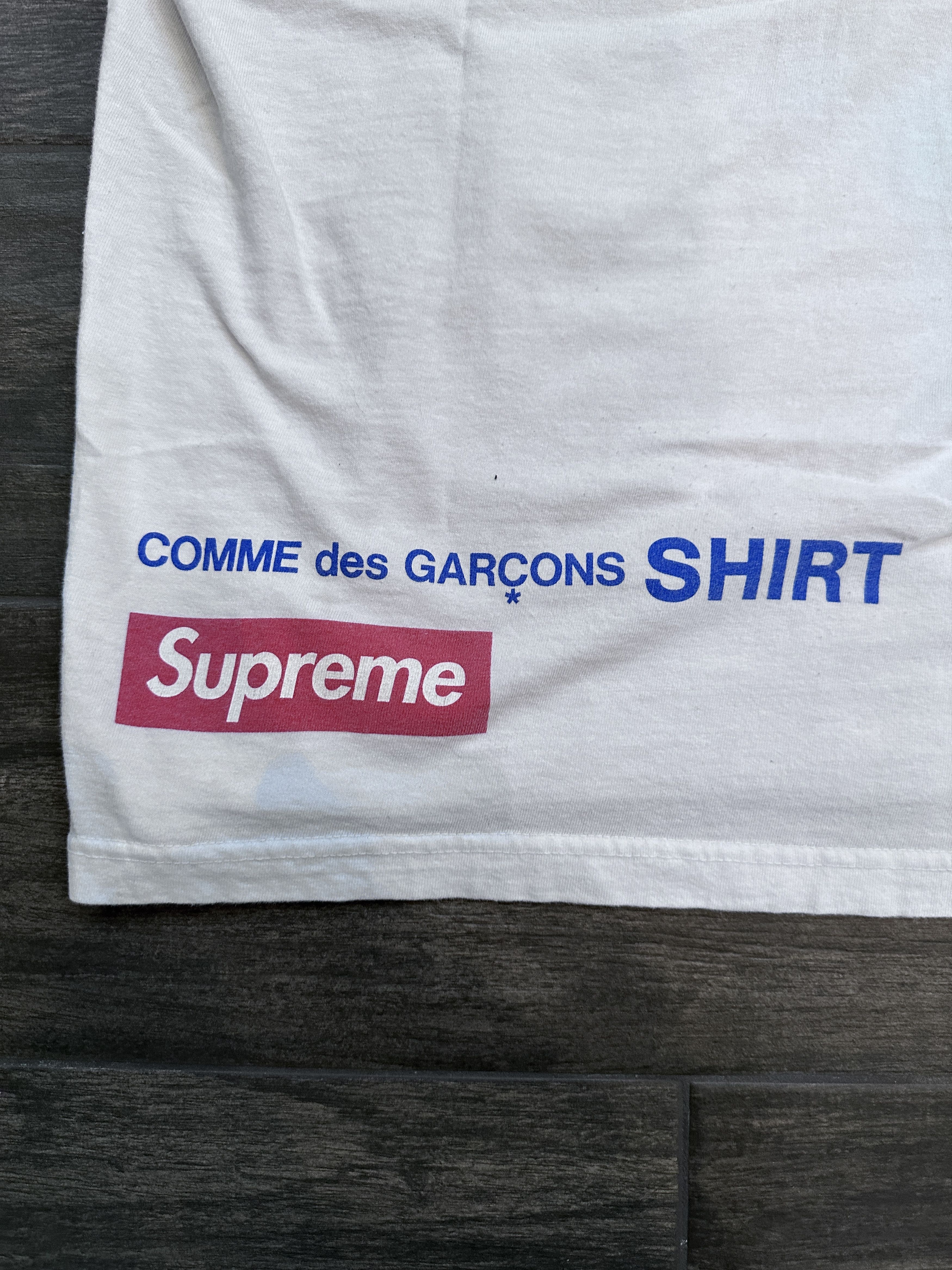 Comme des Garcons SHIRT × Supreme CDG Supreme Harold Hunter Photo Tee Size US M / EU 48-50 / 2 - 4 Thumbnail