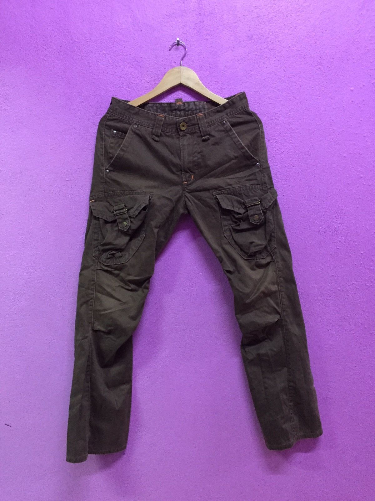 Edwin Edwin 505 Khaki Pants Size S Size US 32 / EU 48 - 1 Thumbnail