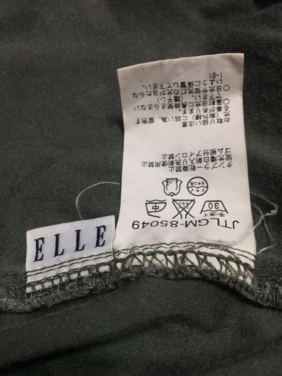 Designer Elle Homme Cargo Pants Size US 30 / EU 46 - 3 Thumbnail