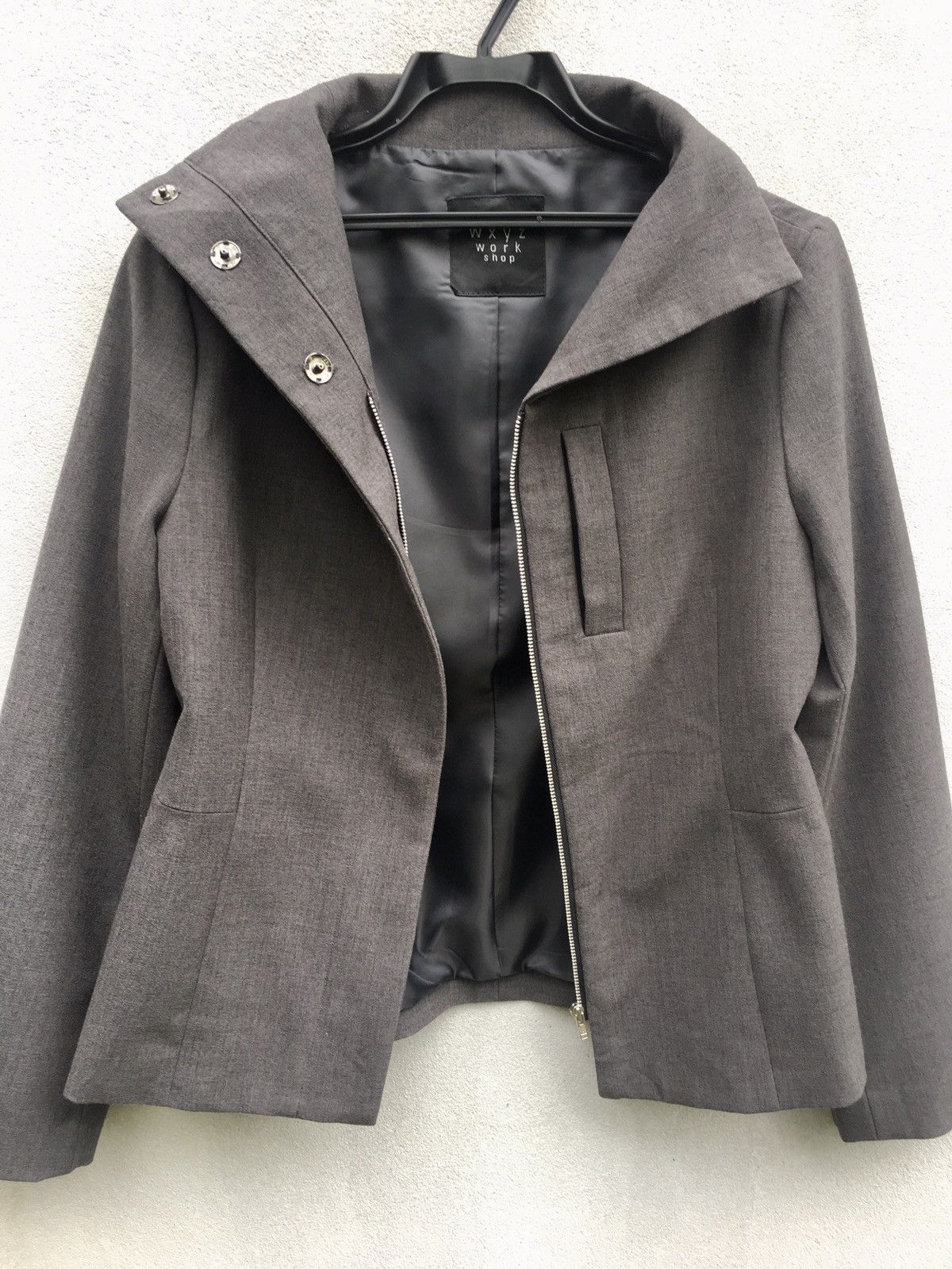 Japanese Brand WXYZ’ Workshop By Yohji Yamamoto Women Jacket Size M / US 6-8 / IT 42-44 - 10 Thumbnail