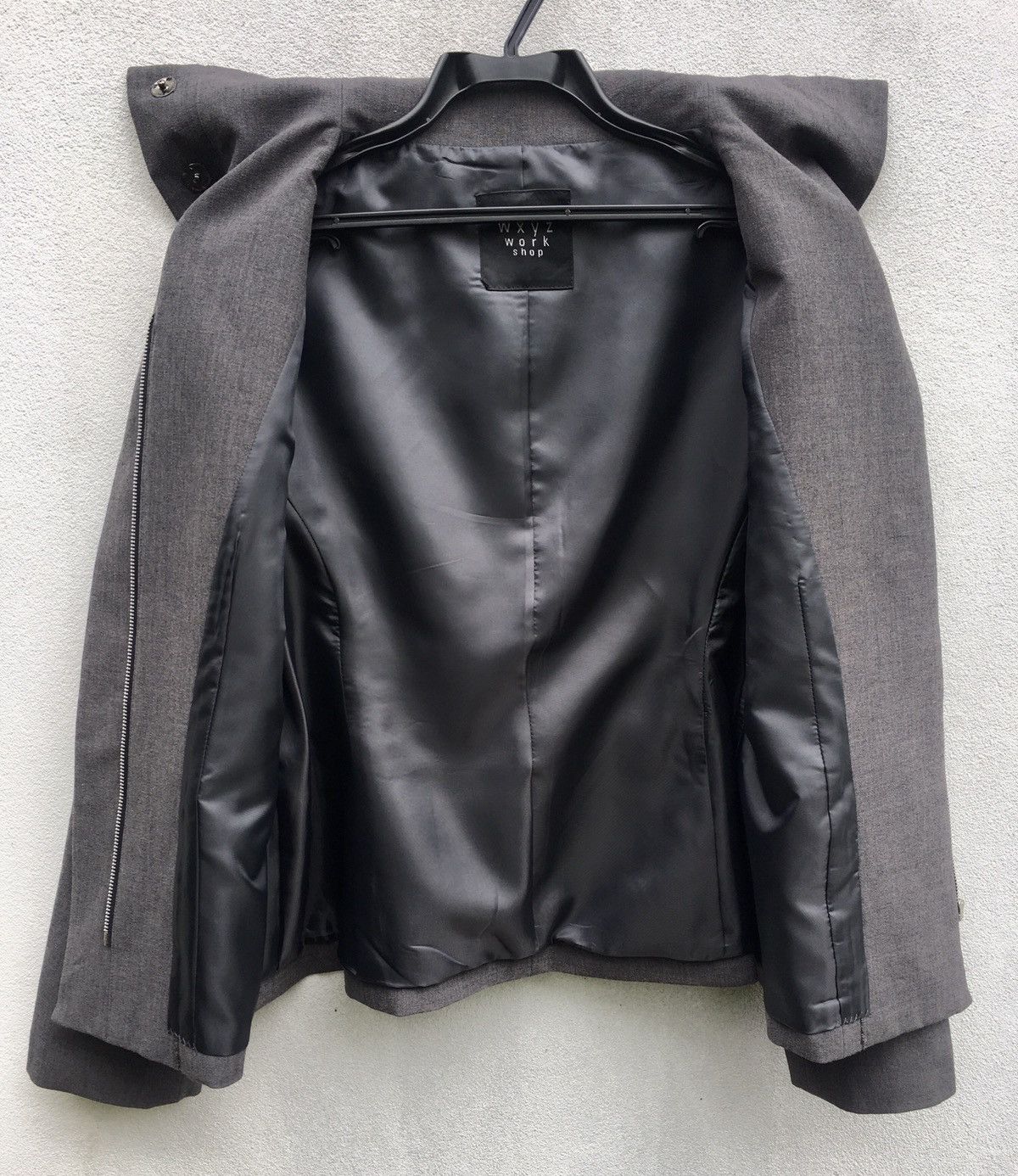 Japanese Brand WXYZ’ Workshop By Yohji Yamamoto Women Jacket Size M / US 6-8 / IT 42-44 - 11 Thumbnail