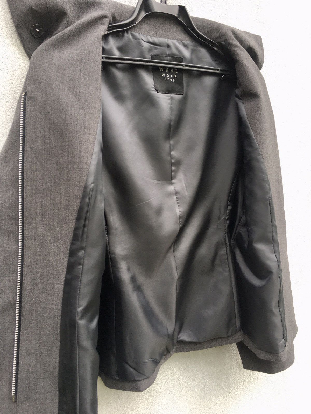 Japanese Brand WXYZ’ Workshop By Yohji Yamamoto Women Jacket Size M / US 6-8 / IT 42-44 - 12 Thumbnail
