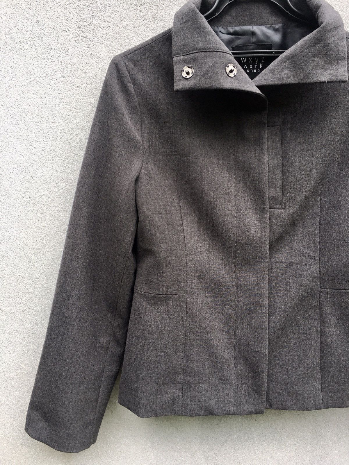 Japanese Brand WXYZ’ Workshop By Yohji Yamamoto Women Jacket Size M / US 6-8 / IT 42-44 - 4 Thumbnail