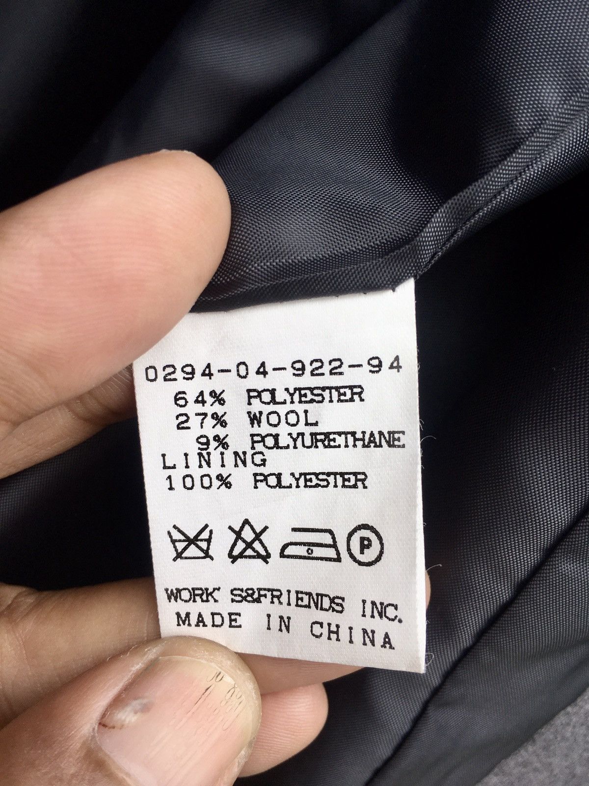 Japanese Brand WXYZ’ Workshop By Yohji Yamamoto Women Jacket Size M / US 6-8 / IT 42-44 - 15 Thumbnail