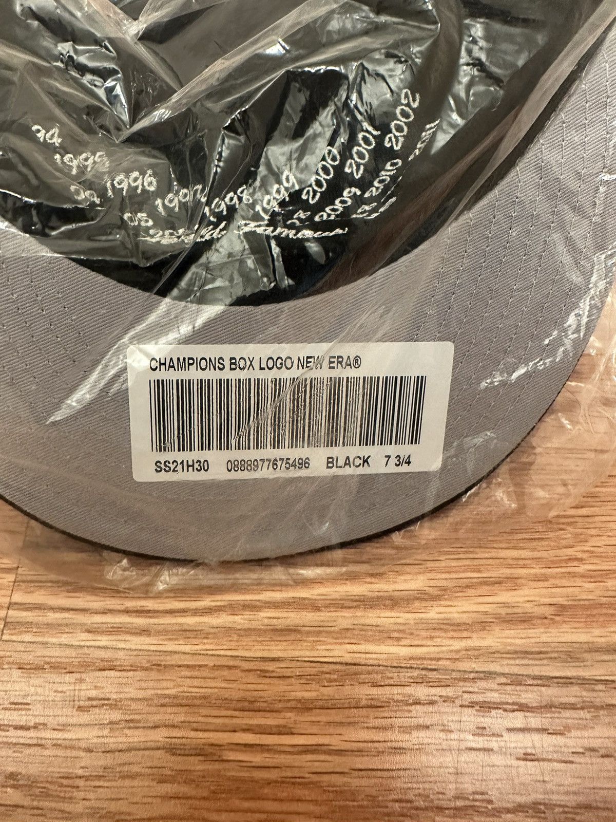 New Era × Supreme CHAMPIONS BOX LOGO NEW ERA Size ONE SIZE - 5 Thumbnail