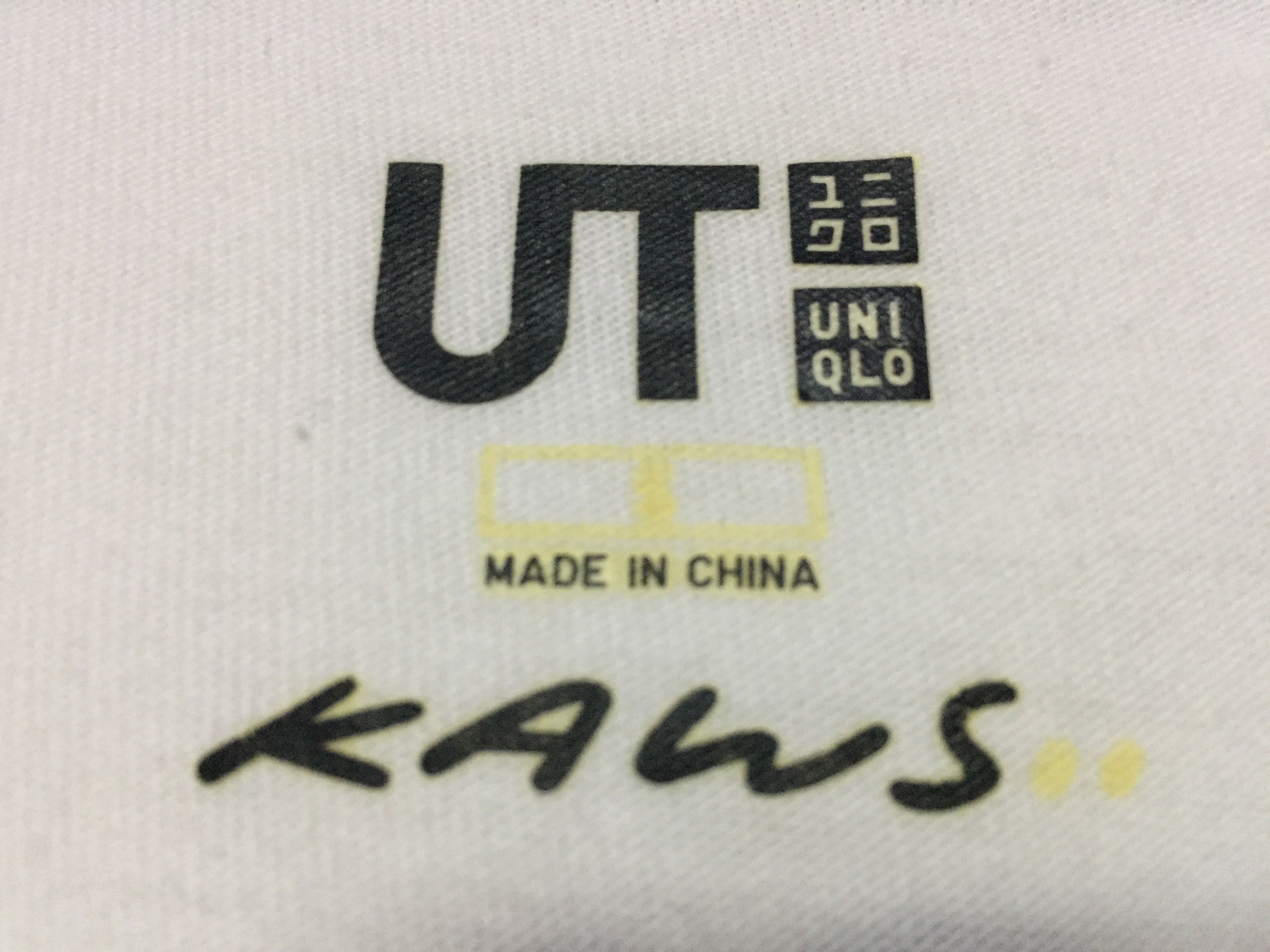 Kaws × Uniqlo Kaws x Uniqlo Skeleton Tee Size US L / EU 52-54 / 3 - 4 Thumbnail