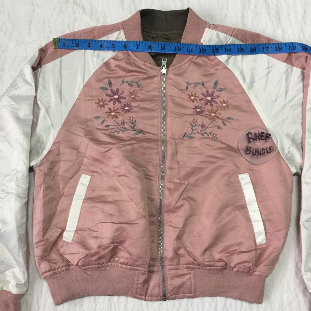 Japanese Brand Sukajan design reversible bomber style jacket Size S / US 4 / IT 40 - 10 Thumbnail