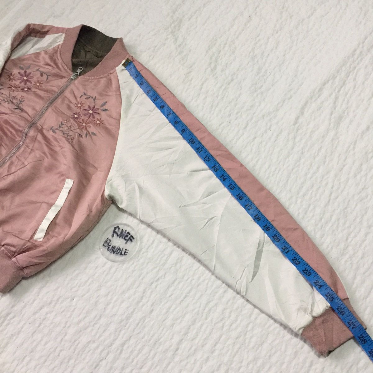 Japanese Brand Sukajan design reversible bomber style jacket Size S / US 4 / IT 40 - 13 Thumbnail