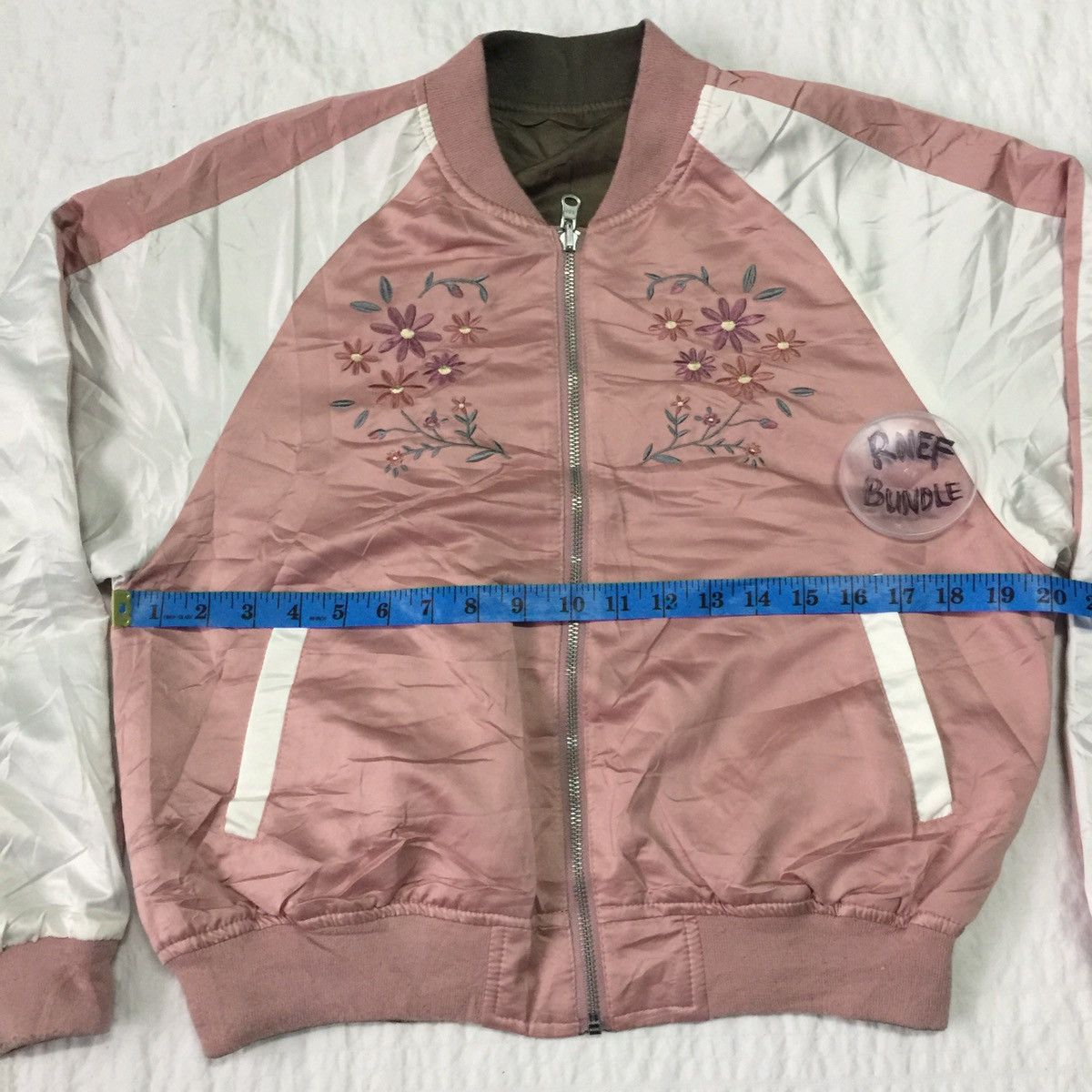 Japanese Brand Sukajan design reversible bomber style jacket Size S / US 4 / IT 40 - 11 Thumbnail