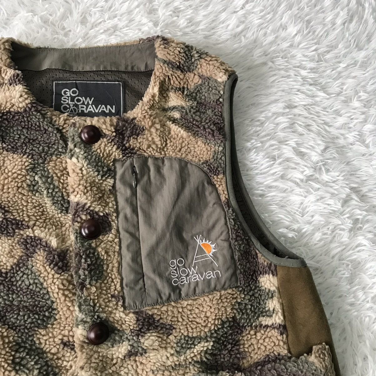 go slow caravan Go slow caravan deep fleece vest Size US S / EU 44-46 / 1 - 4 Thumbnail