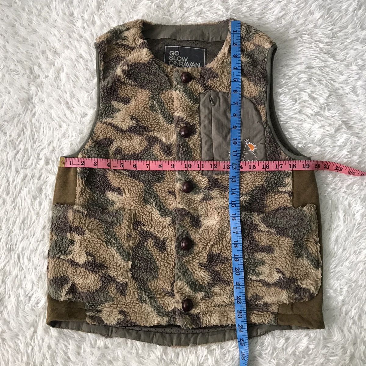go slow caravan Go slow caravan deep fleece vest Size US S / EU 44-46 / 1 - 7 Thumbnail