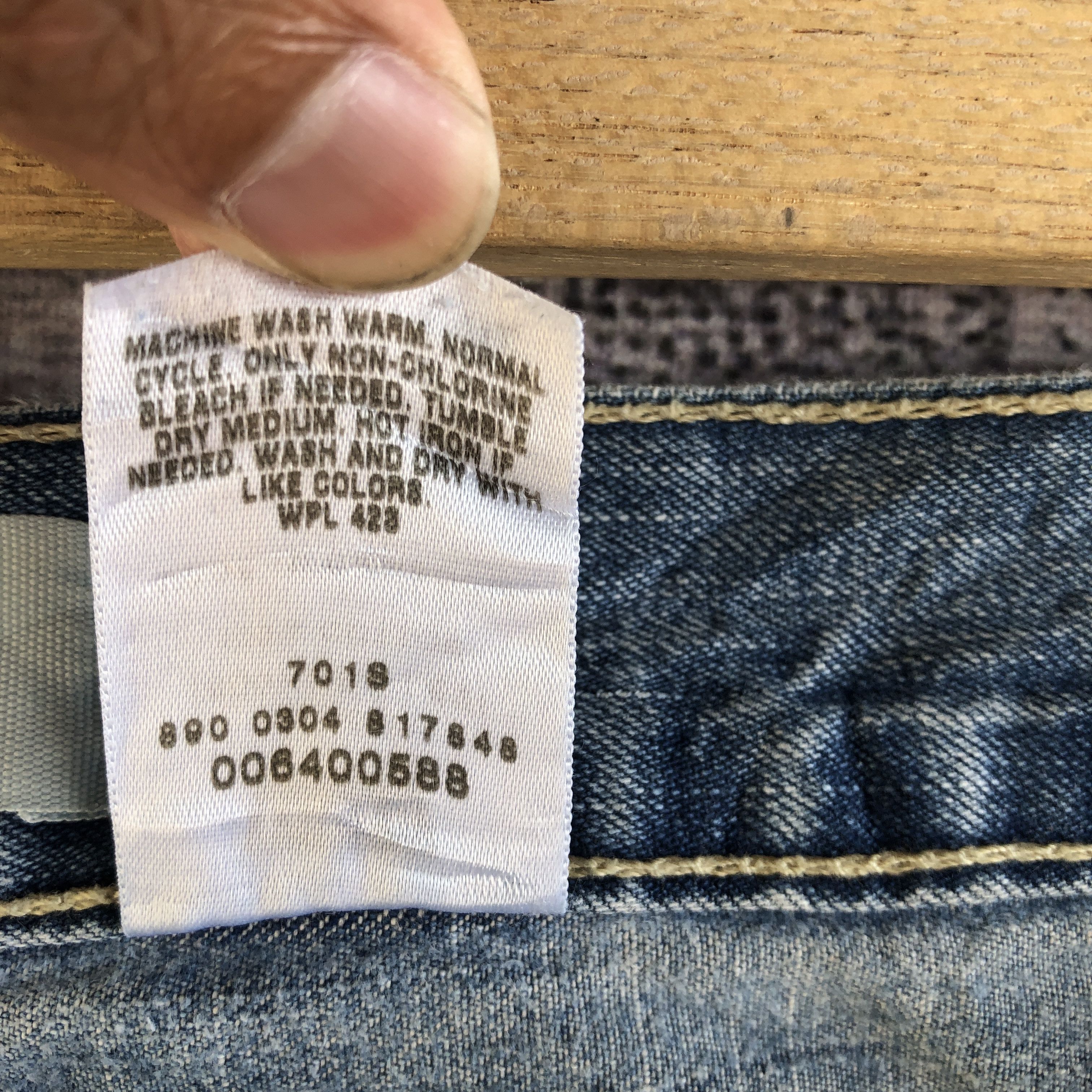 Levi's Vintage Levis Carpenter Baggy Jeans Levi's Workers Denim Size US 32 / EU 48 - 10 Thumbnail