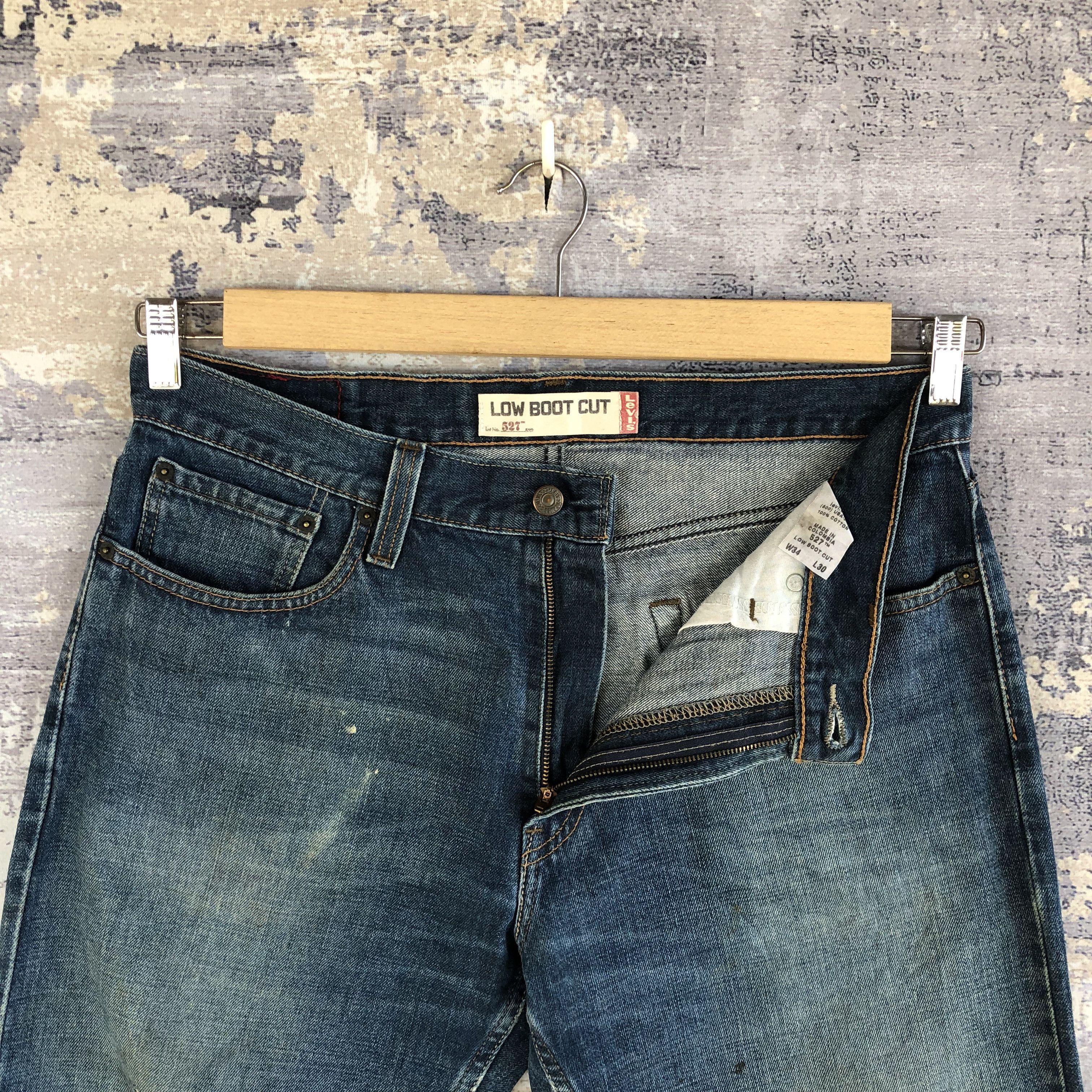 If Six Was Nine Vintage Levi's Bell Bottom Jeans Boot Cut Levis Flare Denim Size US 34 / EU 50 - 6 Thumbnail