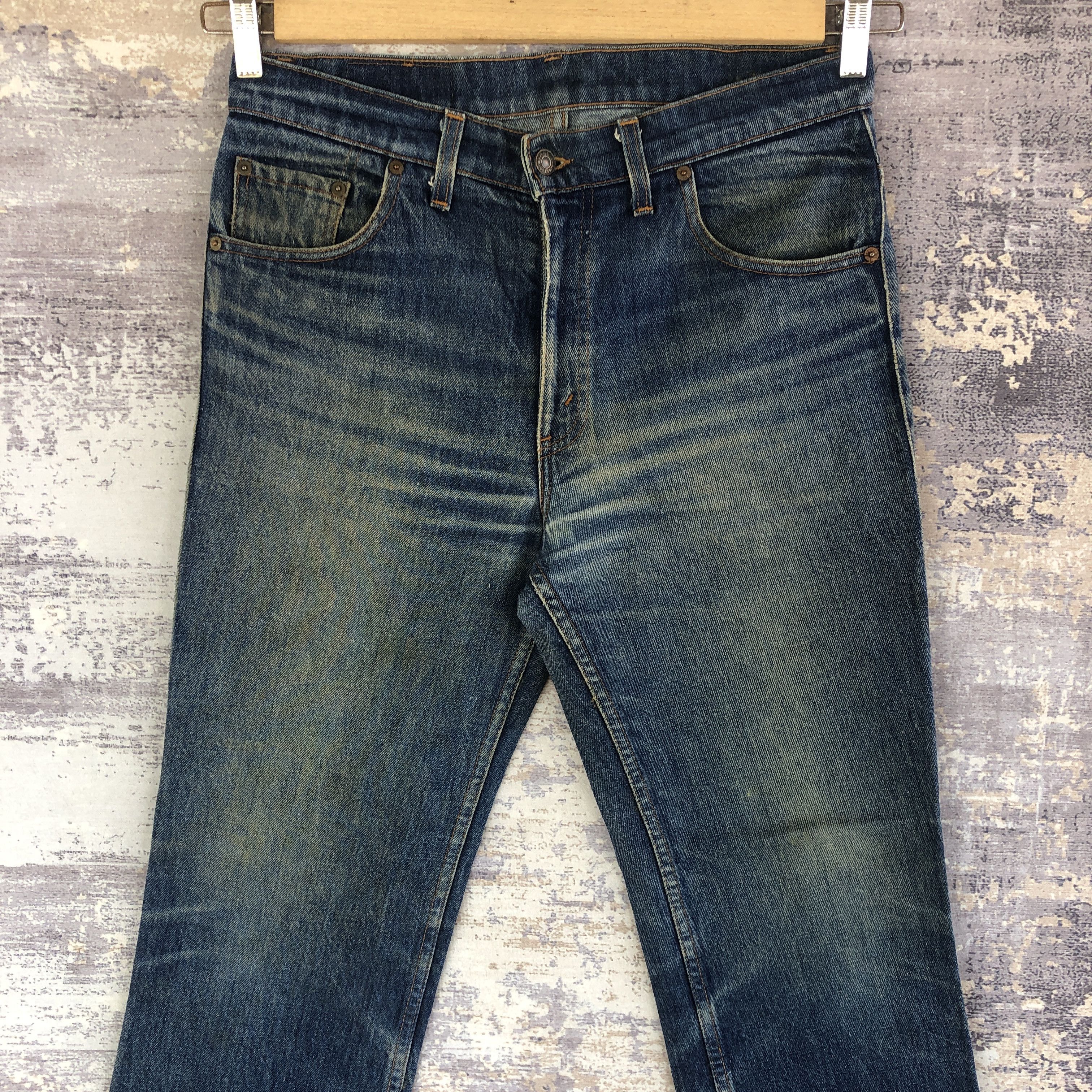 Levi's Vintage Levis Faded Jeans Made Italy Levi's 603 Flare Denim Size US 32 / EU 48 - 5 Thumbnail