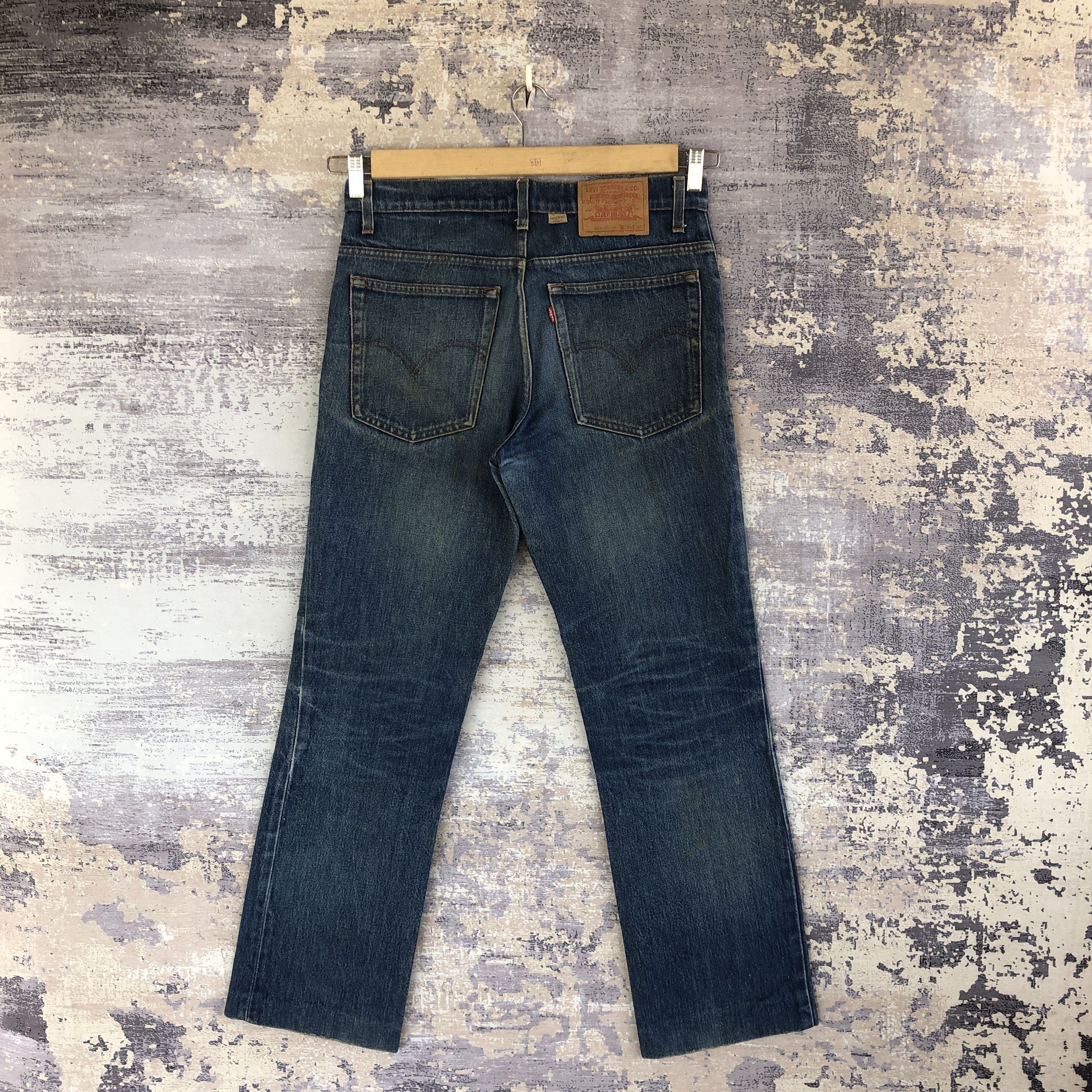Levi's Vintage Levis Faded Jeans Made Italy Levi's 603 Flare Denim Size US 32 / EU 48 - 2 Thumbnail