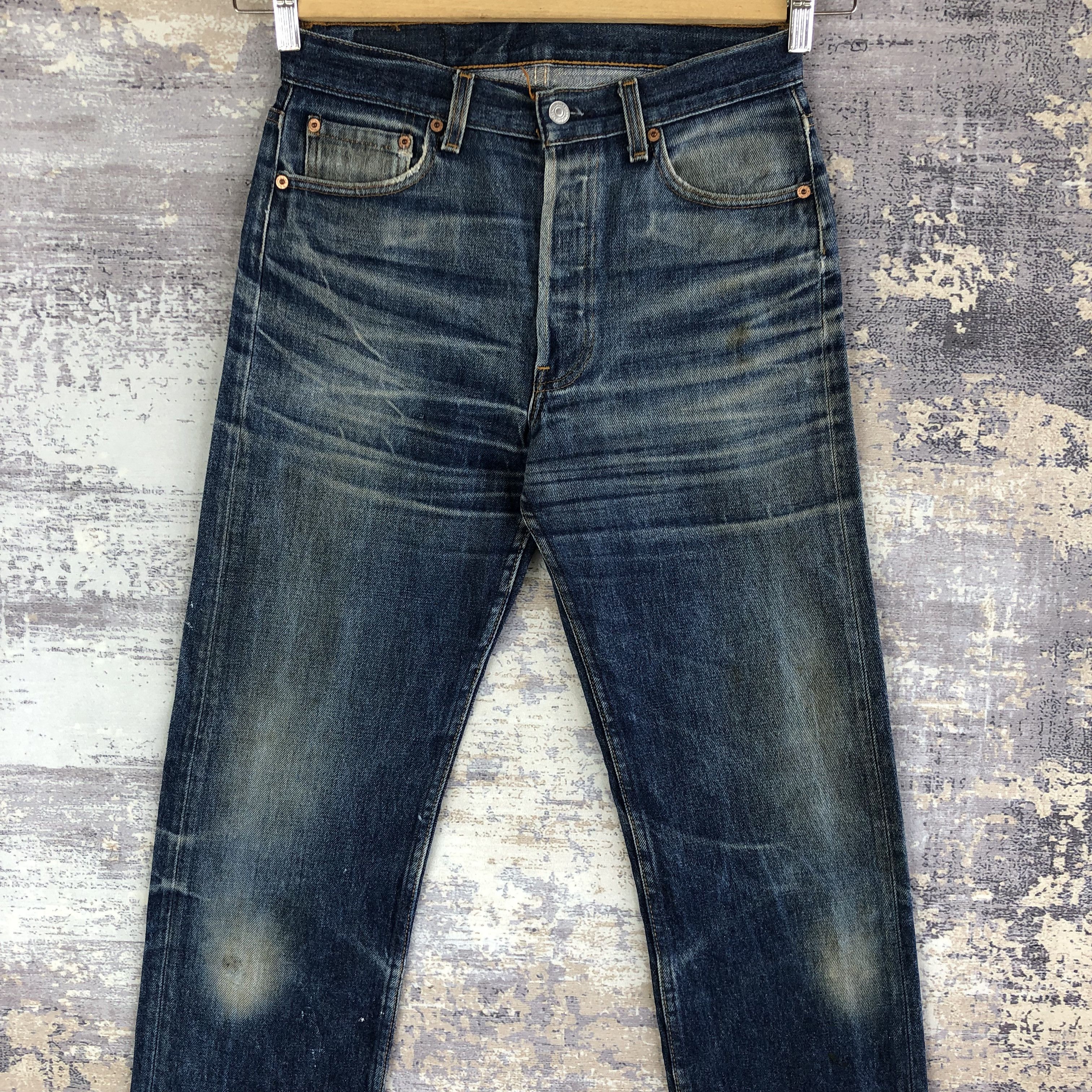 Jean × Levi's × Vintage Vintage 90s Levis 501xx Jeans Levi's Earth Tone Faded Denim Size 28" / US 6 / IT 42 - 3 Thumbnail
