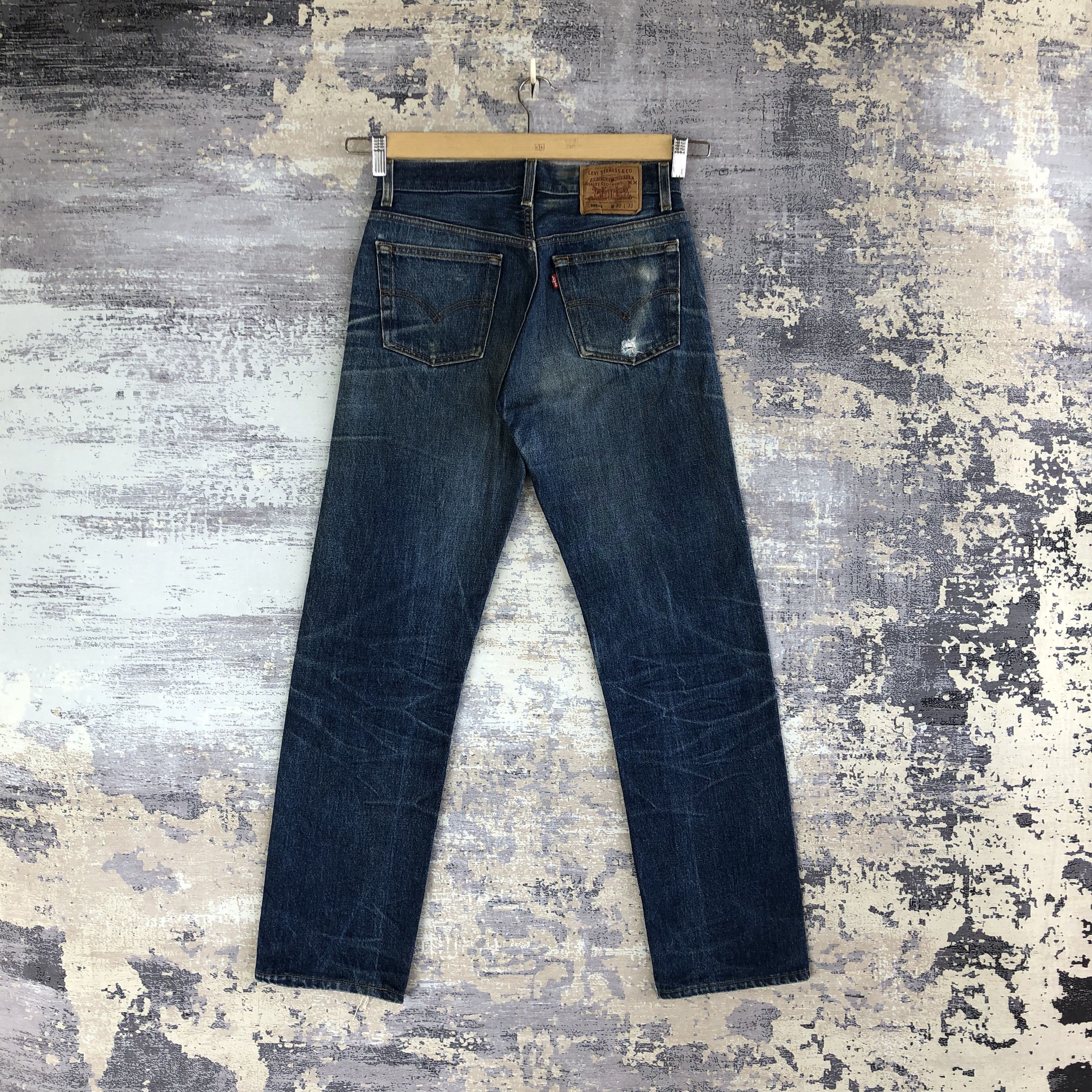Jean × Levi's × Vintage Vintage 90s Levis 501xx Jeans Levi's Earth Tone Faded Denim Size 28" / US 6 / IT 42 - 2 Thumbnail
