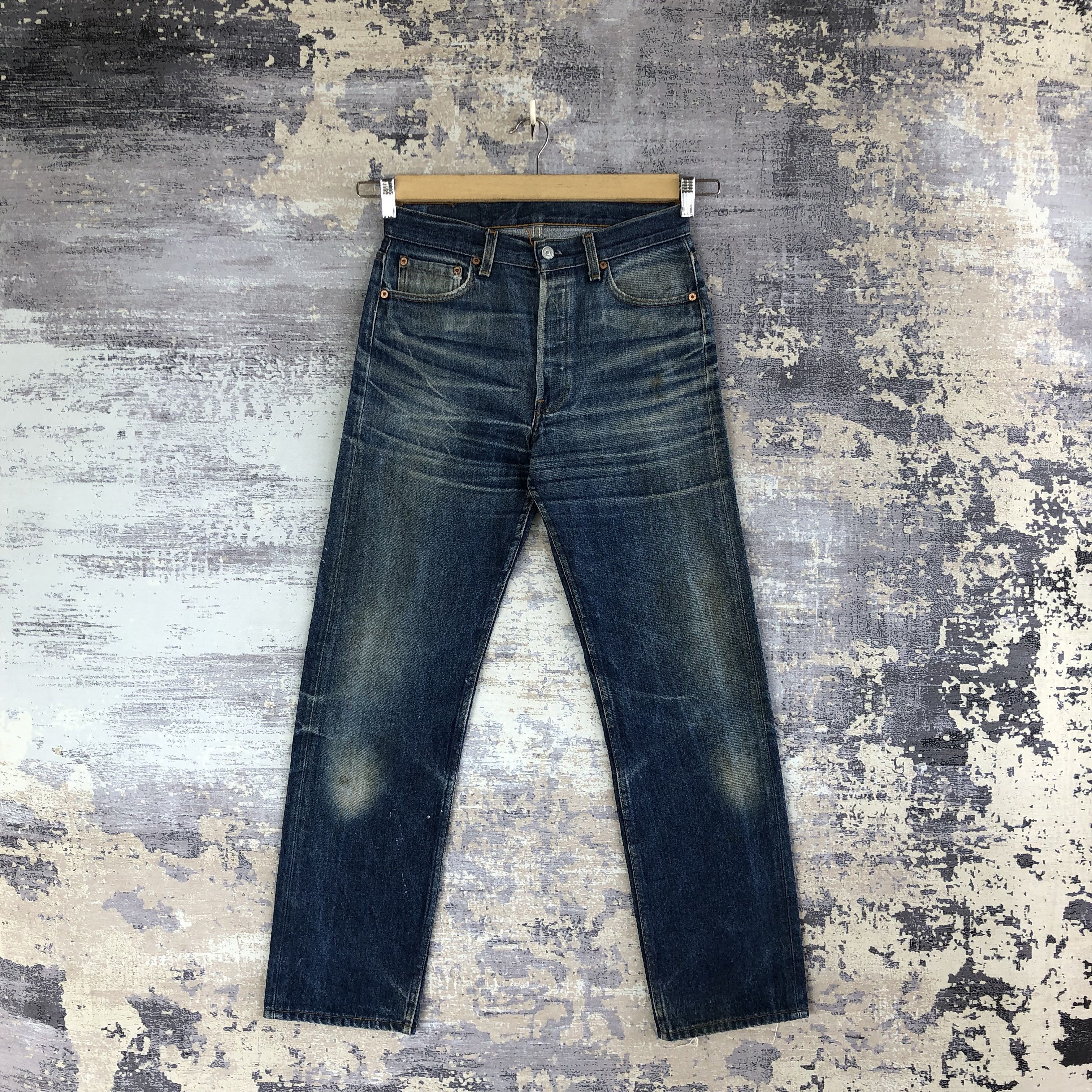 Jean × Levi's × Vintage Vintage 90s Levis 501xx Jeans Levi's Earth Tone Faded Denim Size 28" / US 6 / IT 42 - 1 Thumbnail
