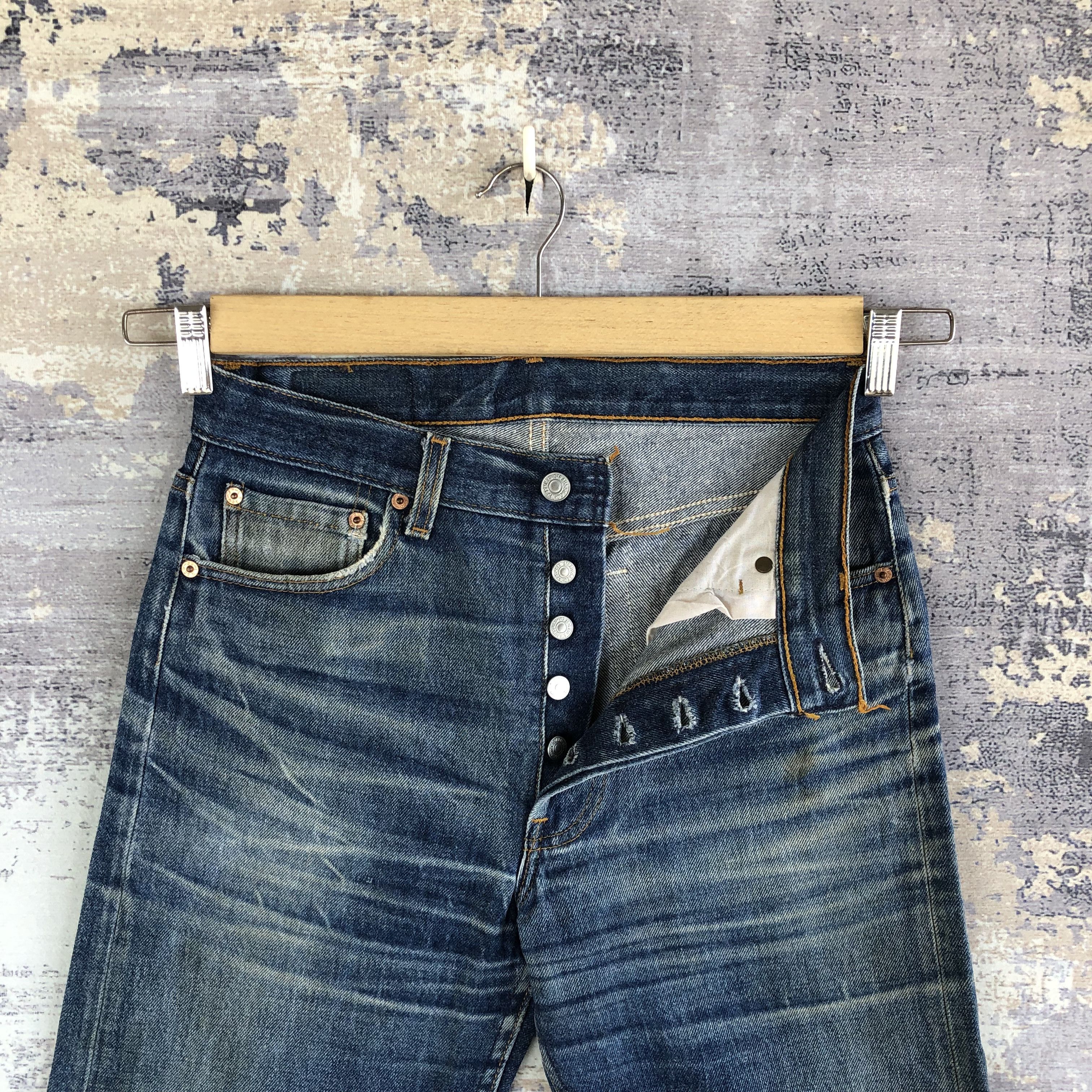 Jean × Levi's × Vintage Vintage 90s Levis 501xx Jeans Levi's Earth Tone Faded Denim Size 28" / US 6 / IT 42 - 6 Thumbnail