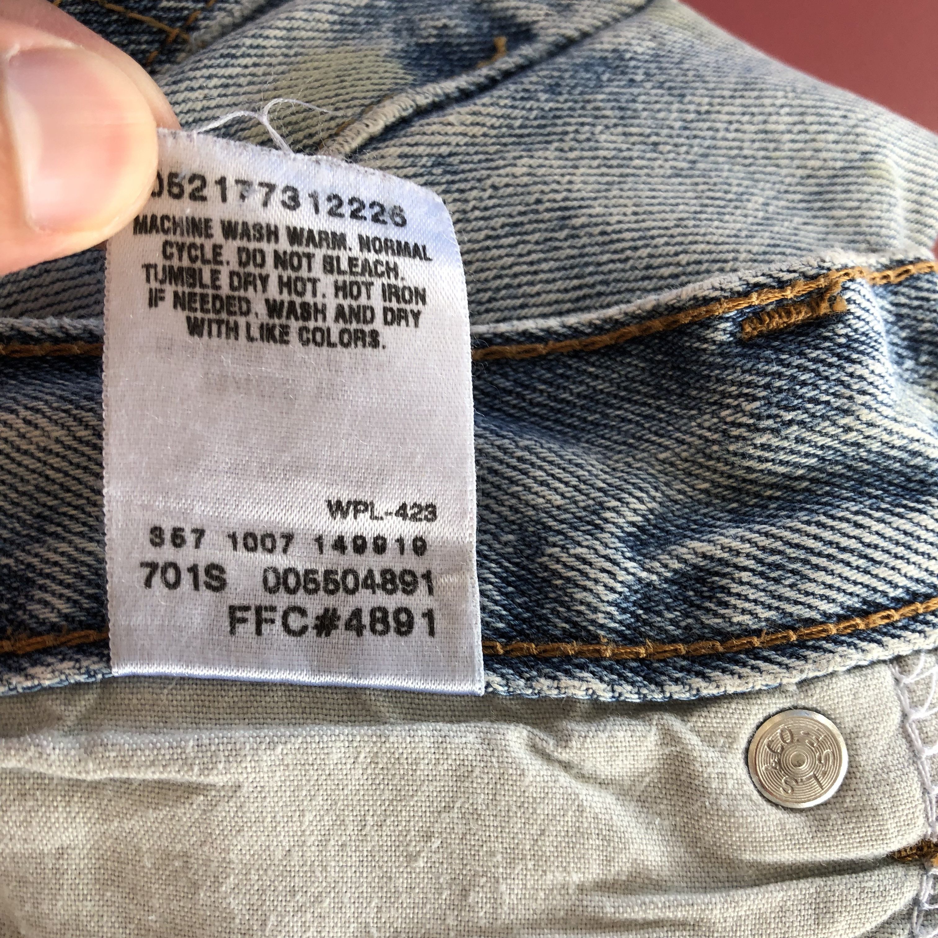 Levi's Vintage Y2K Levis Jeans Levi's 550 Dirty Distressed Denim Size US 30 / EU 46 - 10 Thumbnail