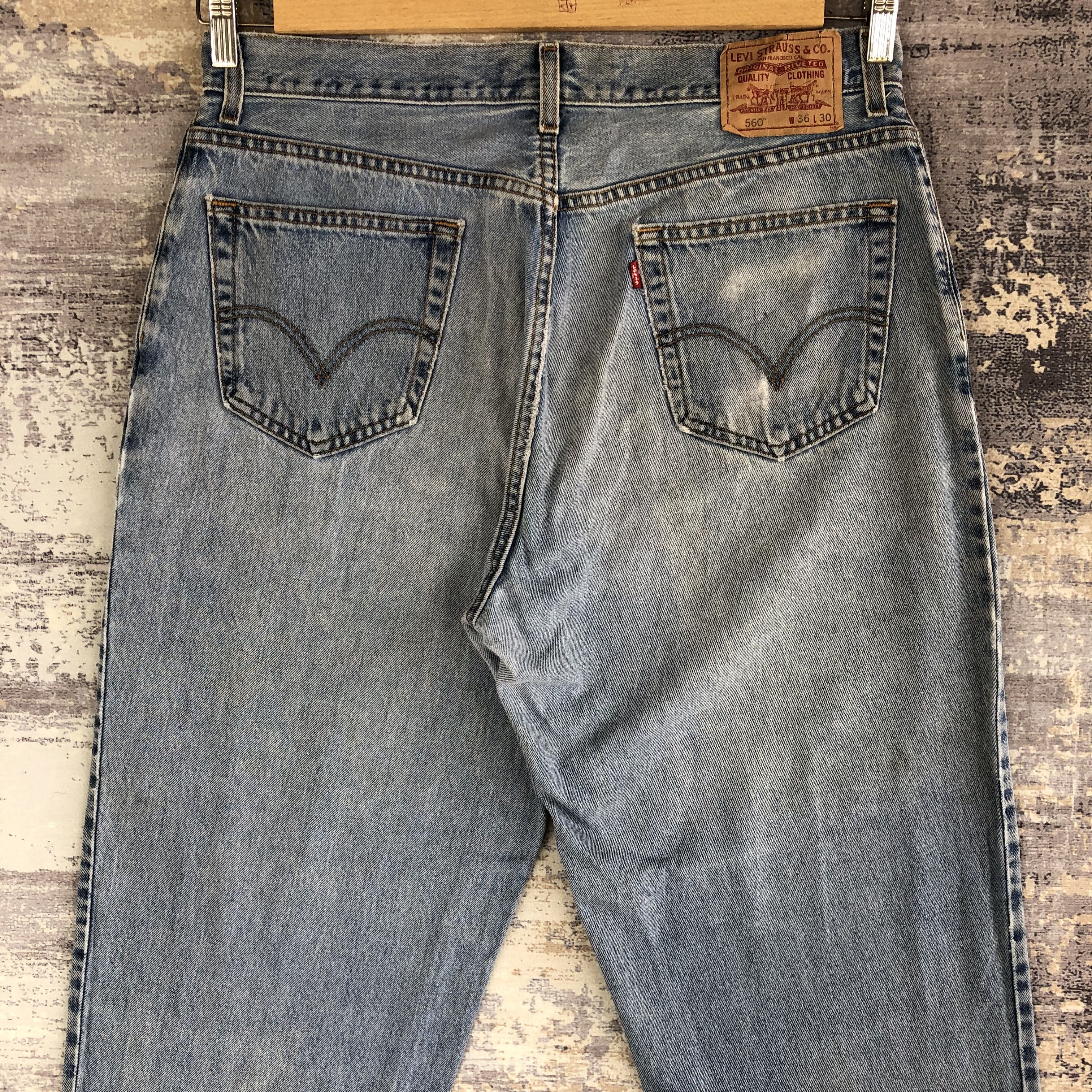 Levi's Vintage Levi's Light Wash Jeans Levis 560 Denim Pants Size US 34 / EU 50 - 4 Thumbnail