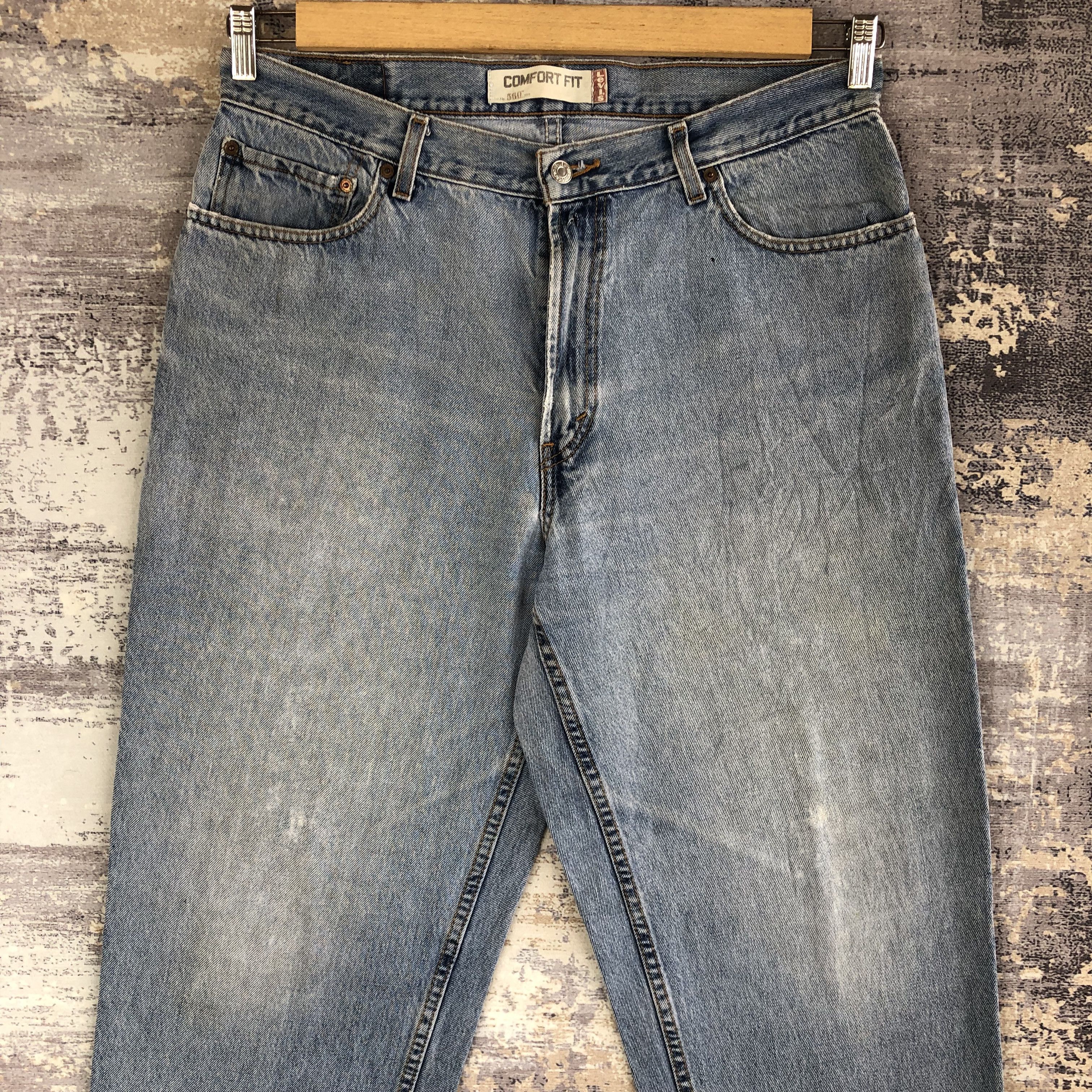 Levi's Vintage Levi's Light Wash Jeans Levis 560 Denim Pants Size US 34 / EU 50 - 3 Thumbnail