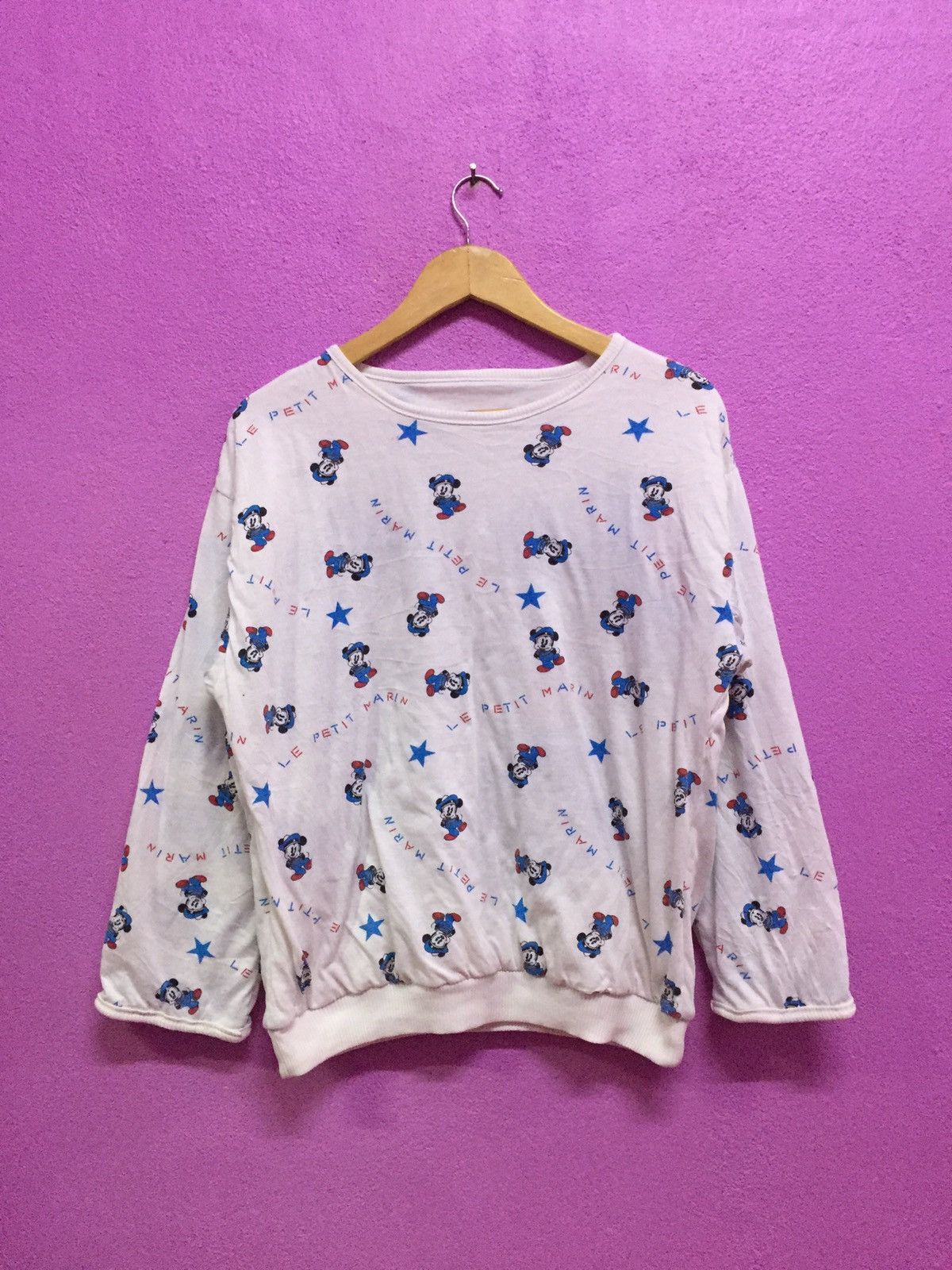 Mickey & Co. Vintage 90s Mickey Mouse Riversable Sweatshirts Size US L / EU 52-54 / 3 - 3 Thumbnail