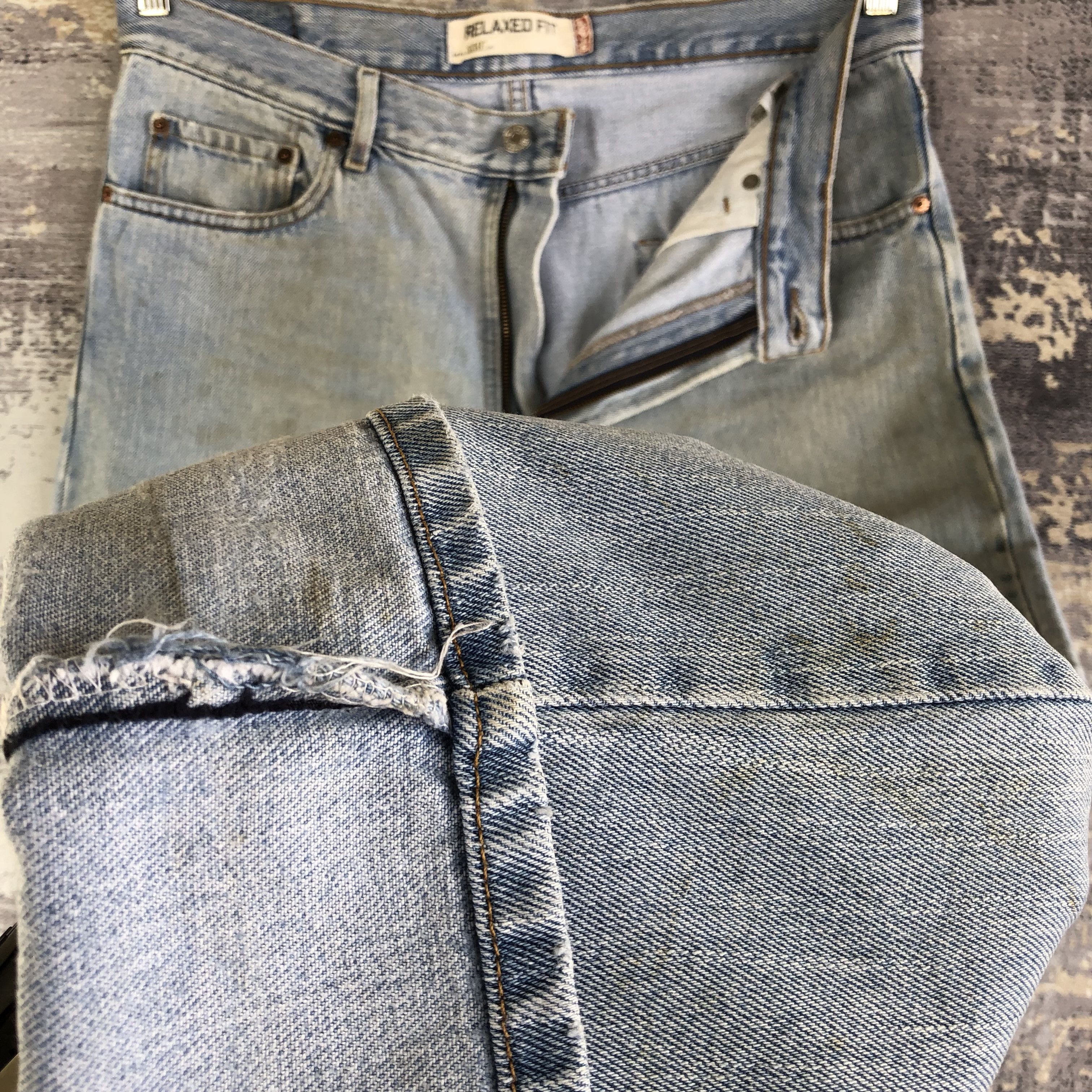 Levi's Vintage Levi's Jeans Rusty Distressed Levis 550 Denim Pants Size US 34 / EU 50 - 6 Thumbnail