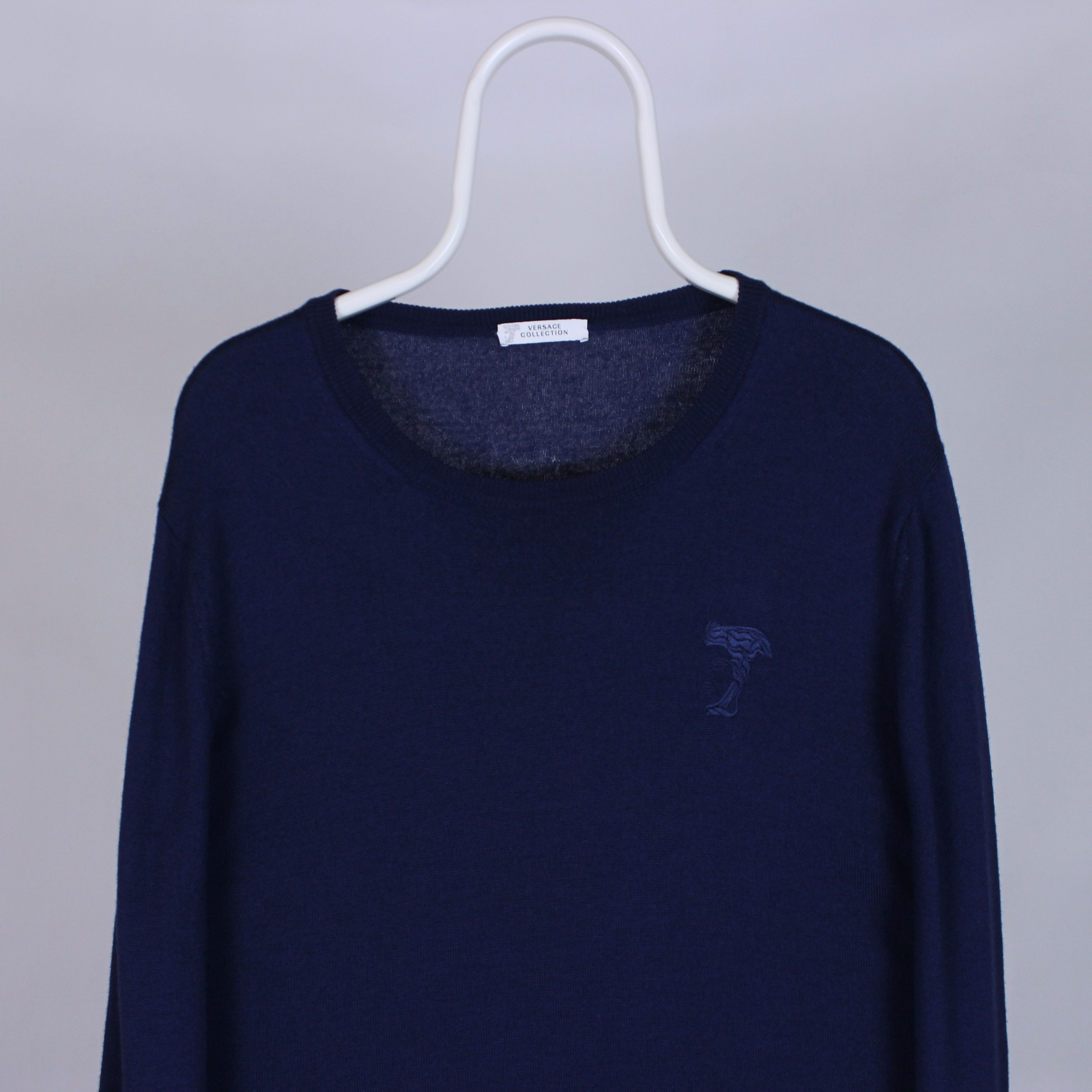 Versace Versace Collection sweater wool L XL Size US XL / EU 56 / 4 - 1 Thumbnail