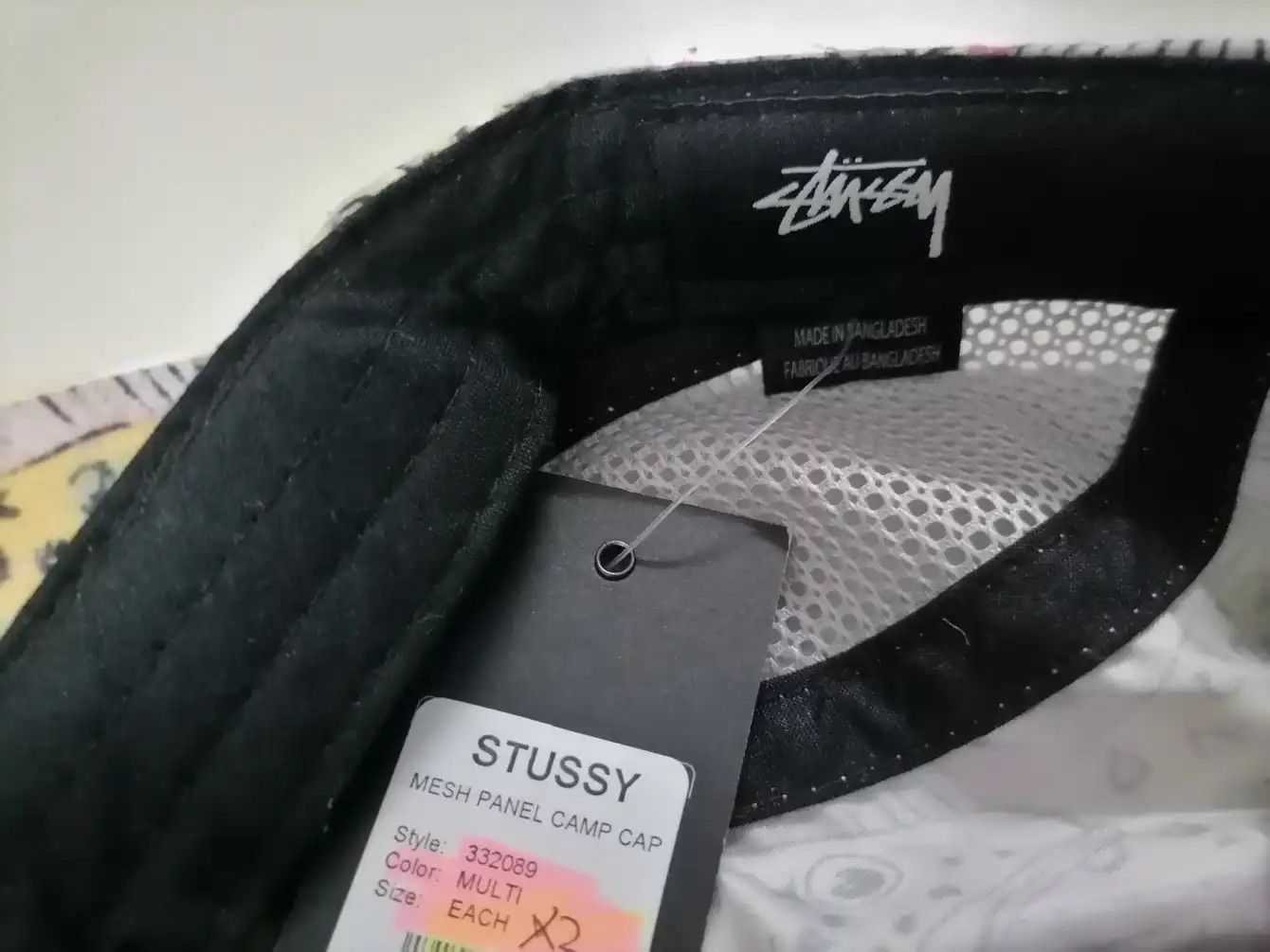 Stussy × Vintage Vintage Stussy Cap Size ONE SIZE - 5 Thumbnail