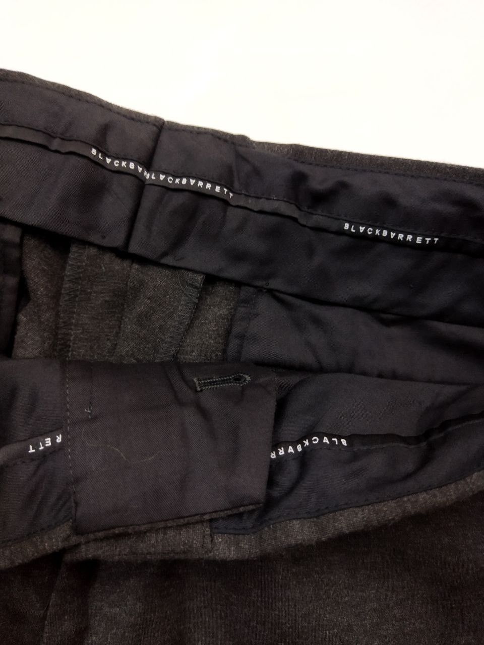 Neil Barrett BLACK BARRETT by Neil Barrett Straight Tailored Fit Pants Size US 34 / EU 50 - 8 Thumbnail