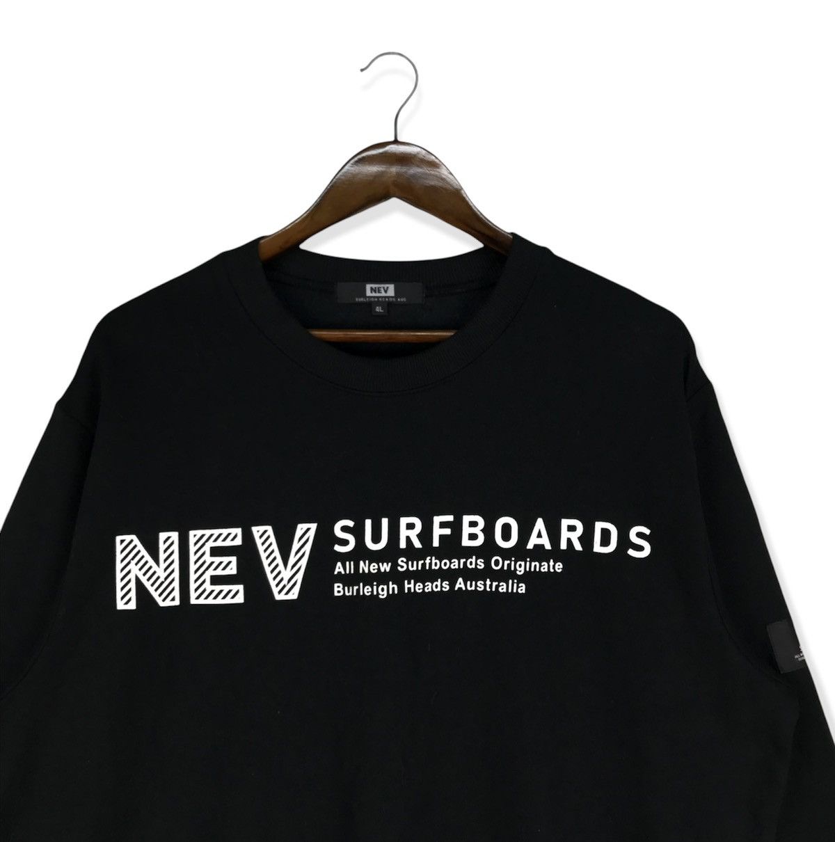 Japanese Brand NEV Surfboards Sweatshirt Crewneck Size US XL / EU 56 / 4 - 2 Thumbnail
