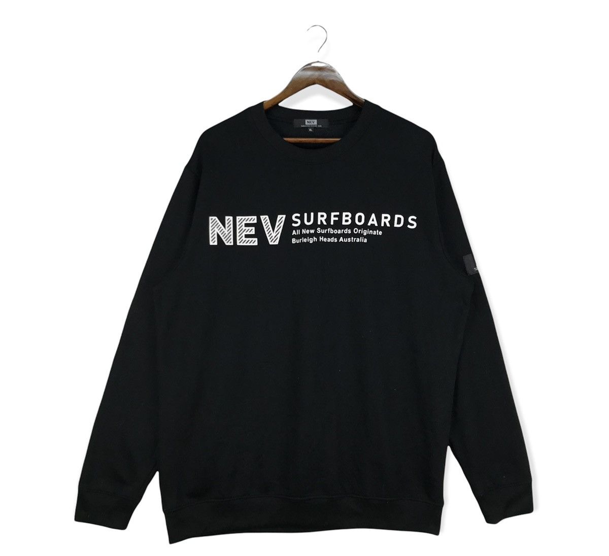 Japanese Brand NEV Surfboards Sweatshirt Crewneck Size US XL / EU 56 / 4 - 1 Thumbnail