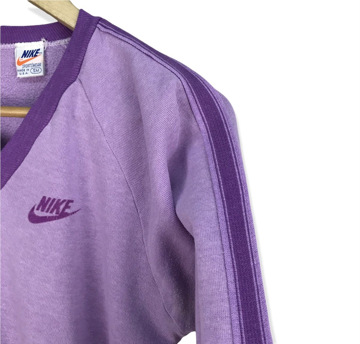 Nike Vintage 70s Nike Orange Tag Sweatshirt Size US S / EU 44-46 / 1 - 4 Thumbnail