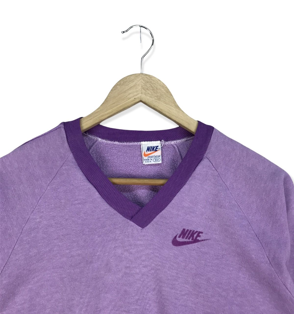 Nike Vintage 70s Nike Orange Tag Sweatshirt Size US S / EU 44-46 / 1 - 2 Thumbnail