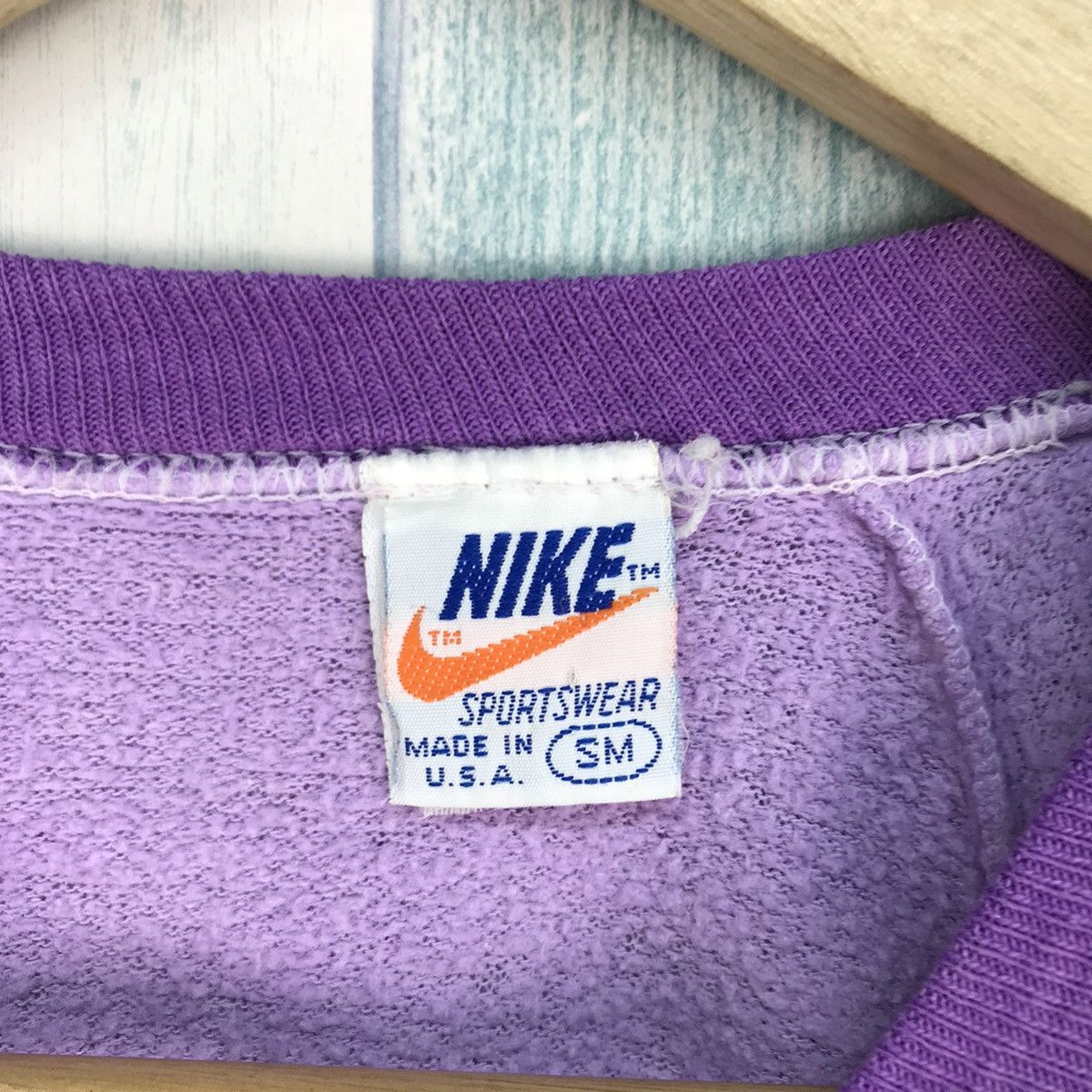 Nike Vintage 70s Nike Orange Tag Sweatshirt Size US S / EU 44-46 / 1 - 10 Thumbnail