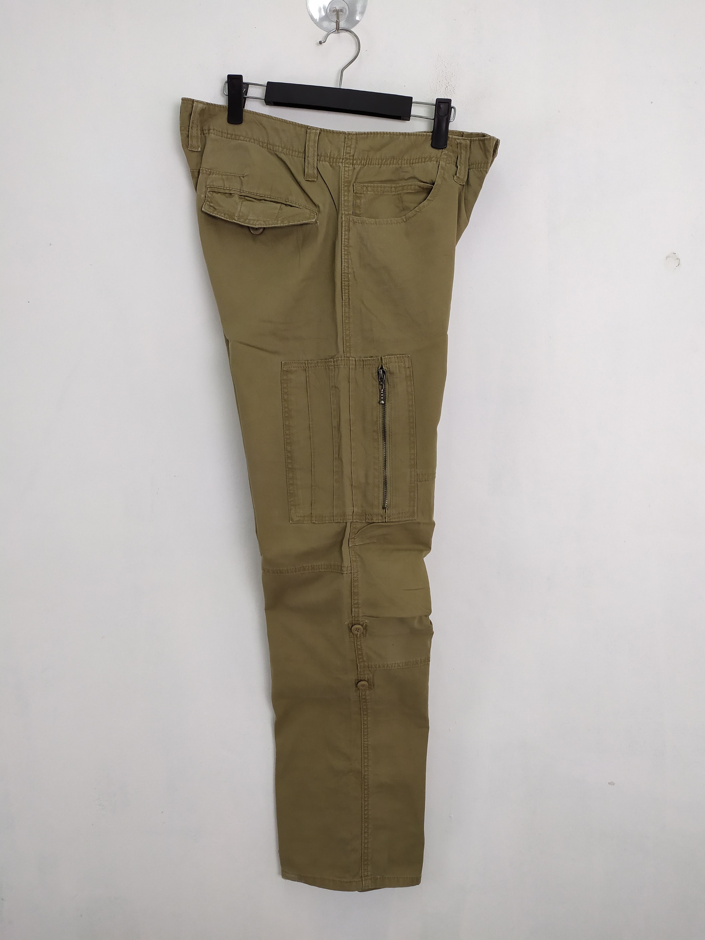 Japanese Brand FAMOUS FUNCTION GARMENTS CARGO PANTS Size US 32 / EU 48 - 11 Thumbnail
