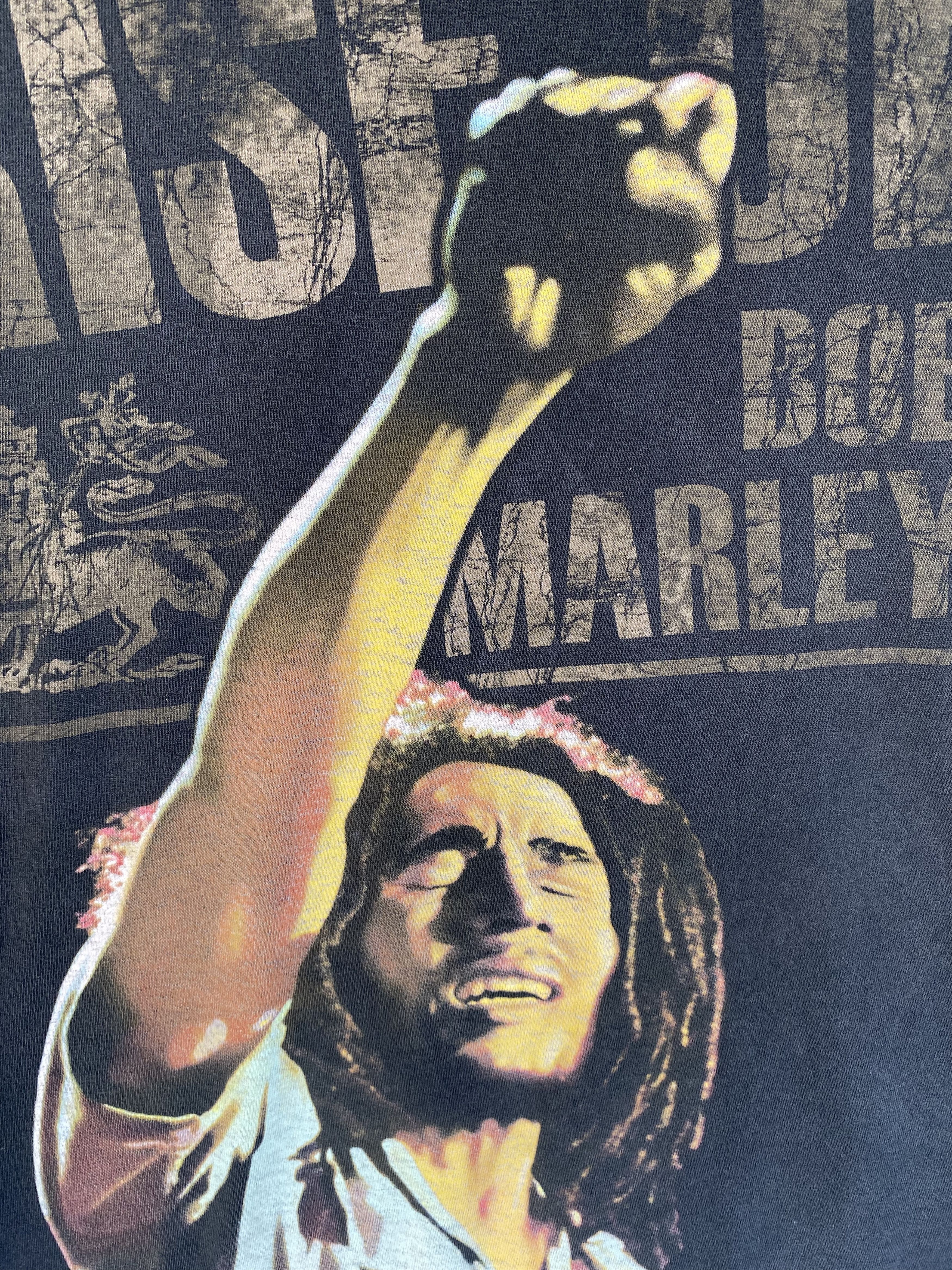 Band Tees 💥BOB MARLEY reggae rasta Rise up tee shirt Size US XL / EU 56 / 4 - 4 Thumbnail