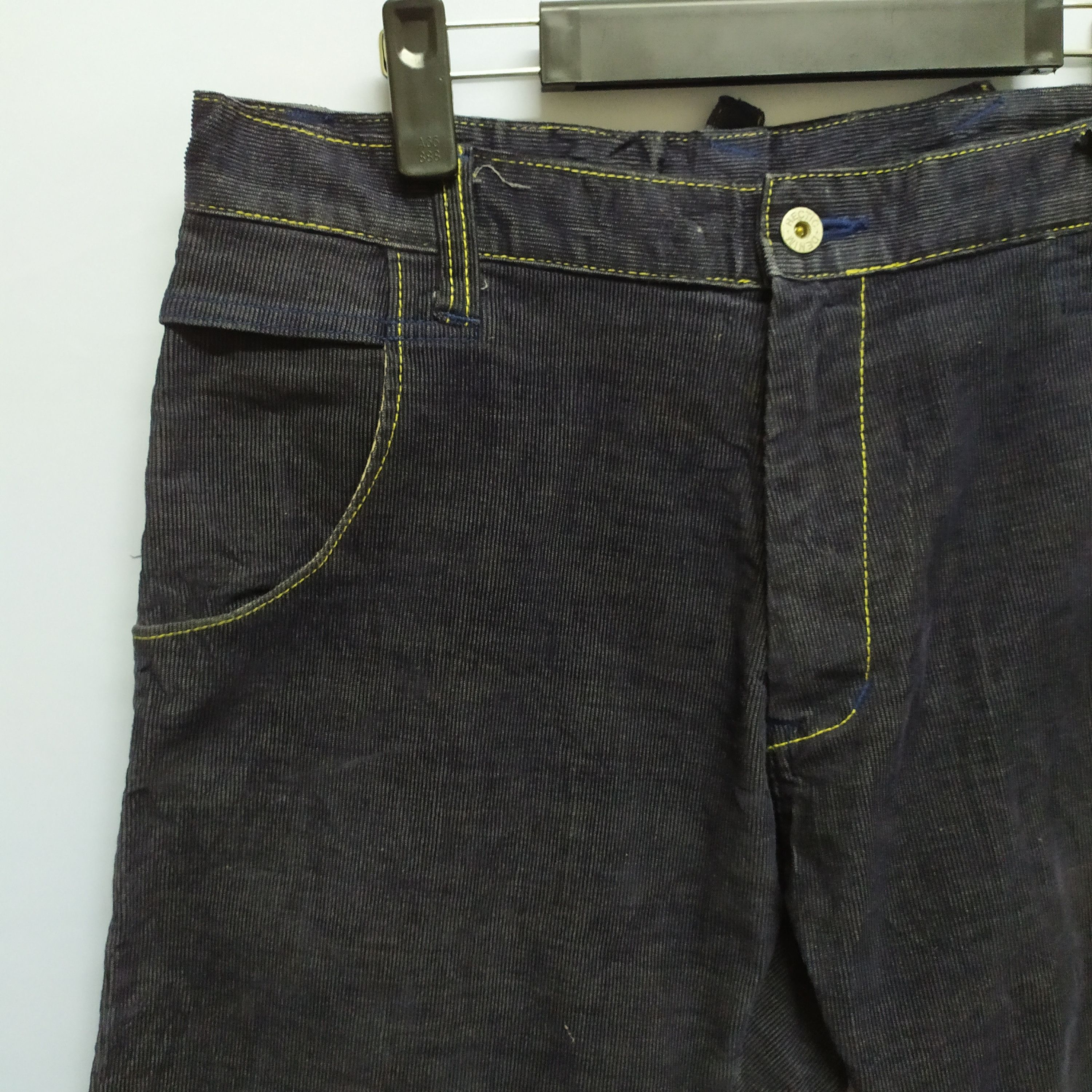 Japanese Brand Japan Made MH! Hectic Multipocket Denim Jean Pants Size US 35 - 5 Thumbnail