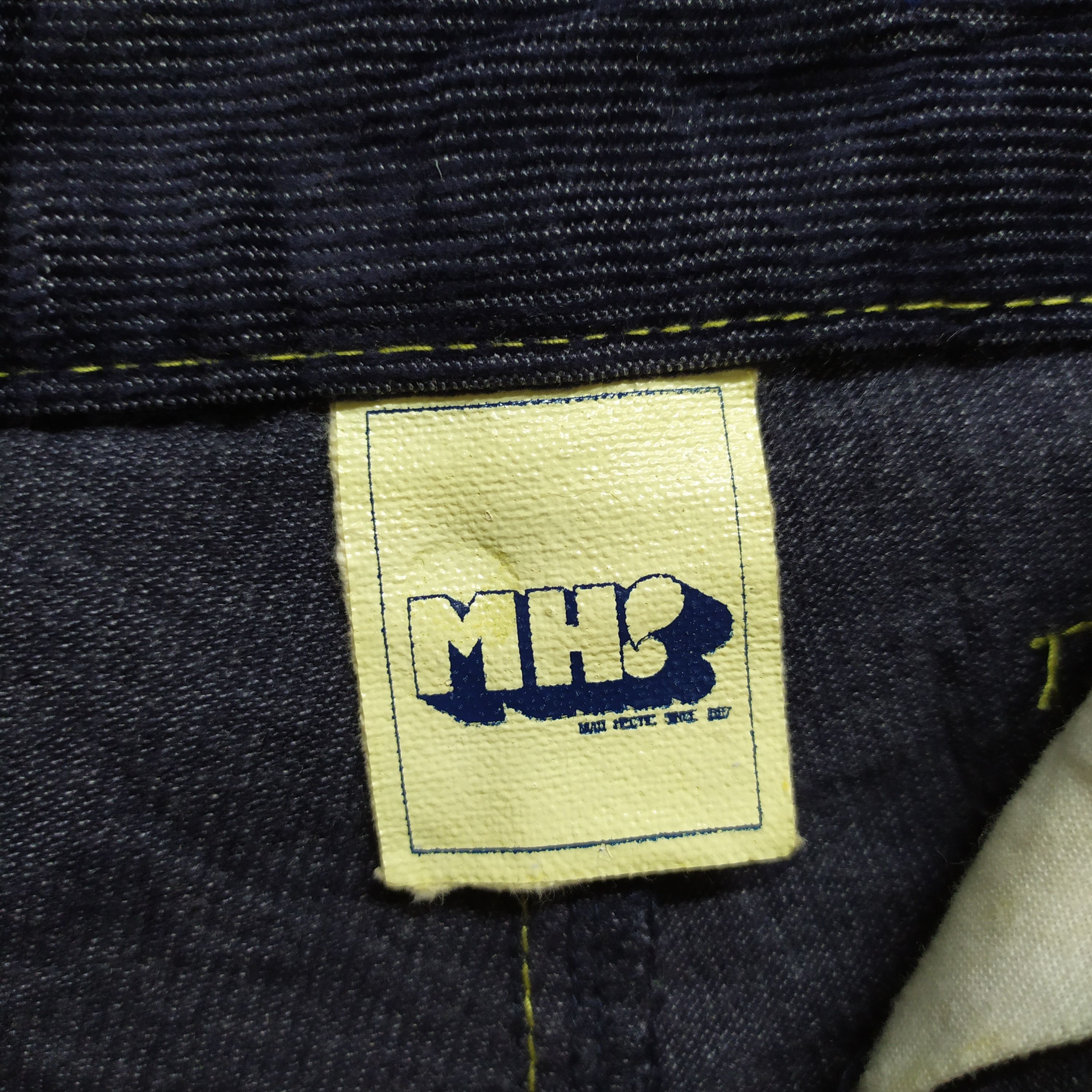 Japanese Brand Japan Made MH! Hectic Multipocket Denim Jean Pants Size US 35 - 9 Thumbnail