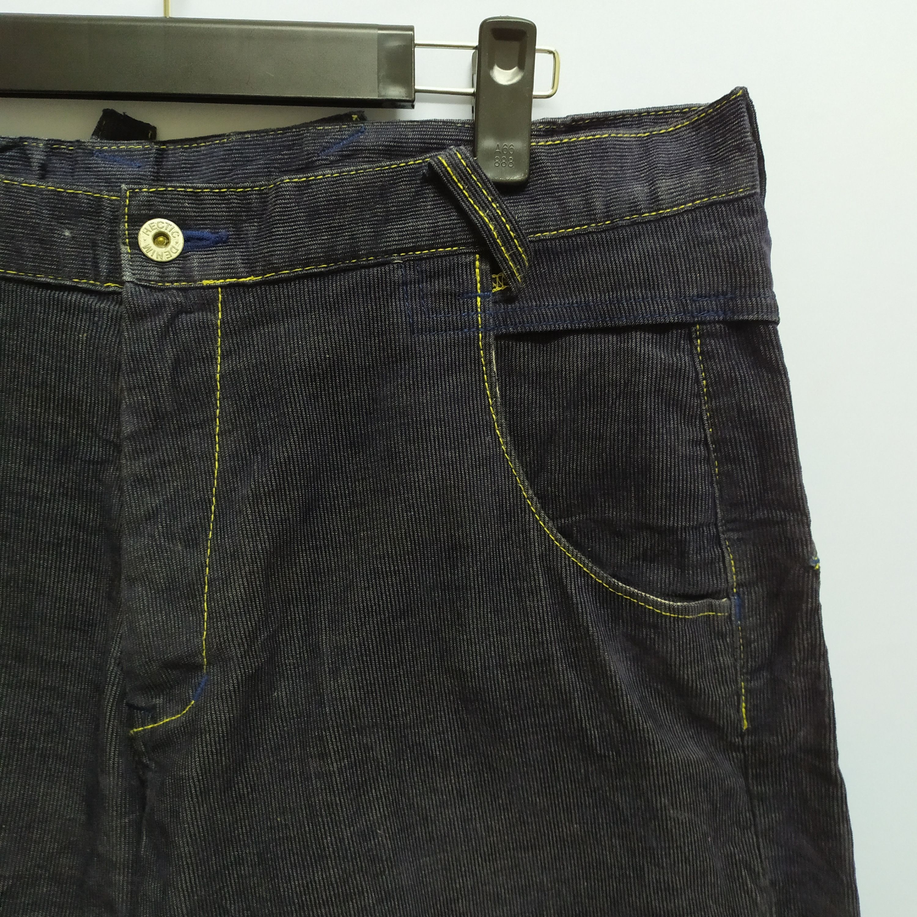 Japanese Brand Japan Made MH! Hectic Multipocket Denim Jean Pants Size US 35 - 6 Thumbnail