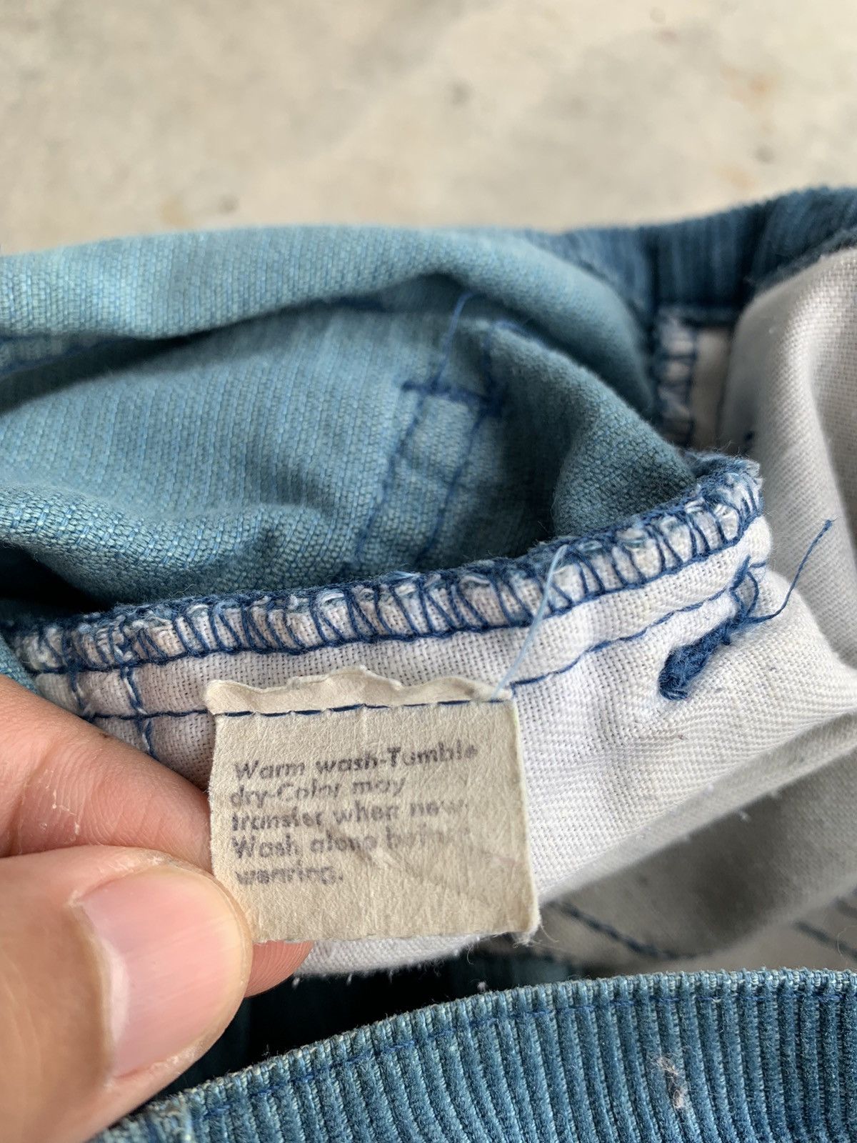 Levi's THRASHED FADED Vintage 80s Levis Curduroy Bootcut Pant Size US 30 / EU 46 - 9 Thumbnail