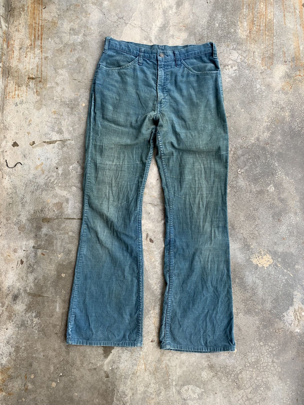 THRASHED FADED Vintage 80s Levis Curduroy Bootcut Pant