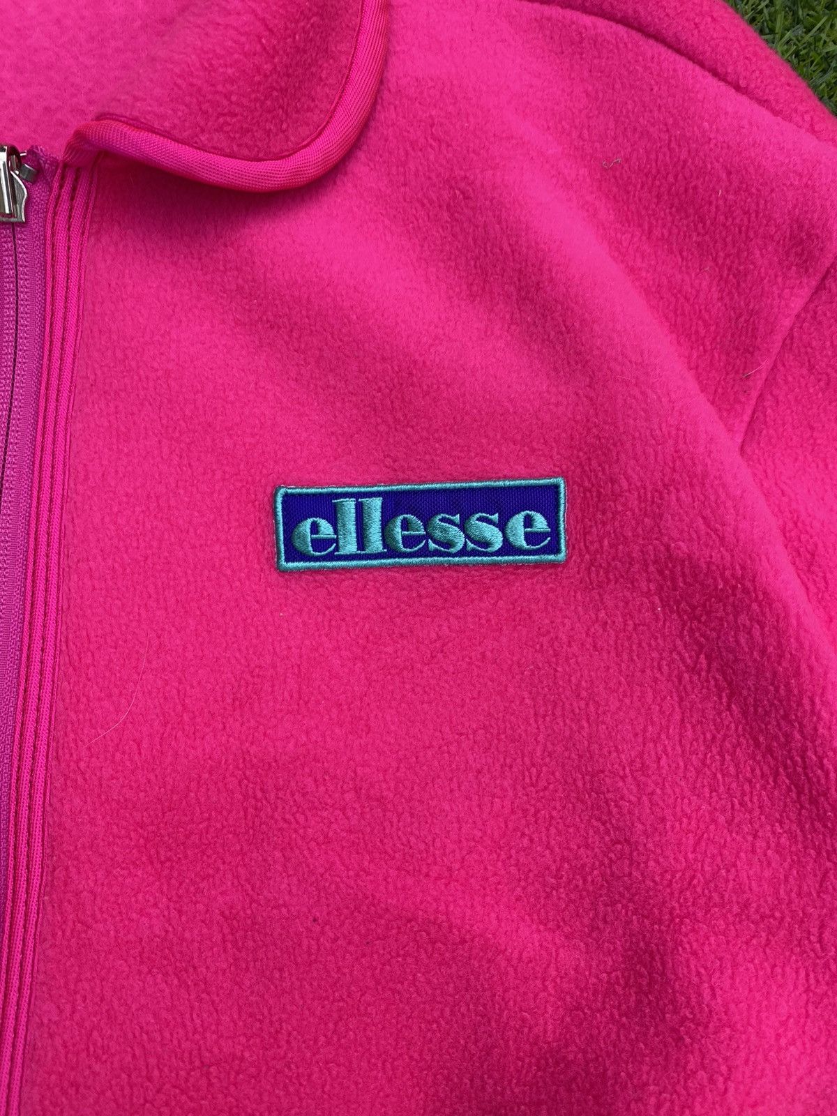 Ellesse SHOOT 🔥 Vintage Ellesse Fleece Zip Up Sweater Jacket Size M / US 6-8 / IT 42-44 - 5 Thumbnail