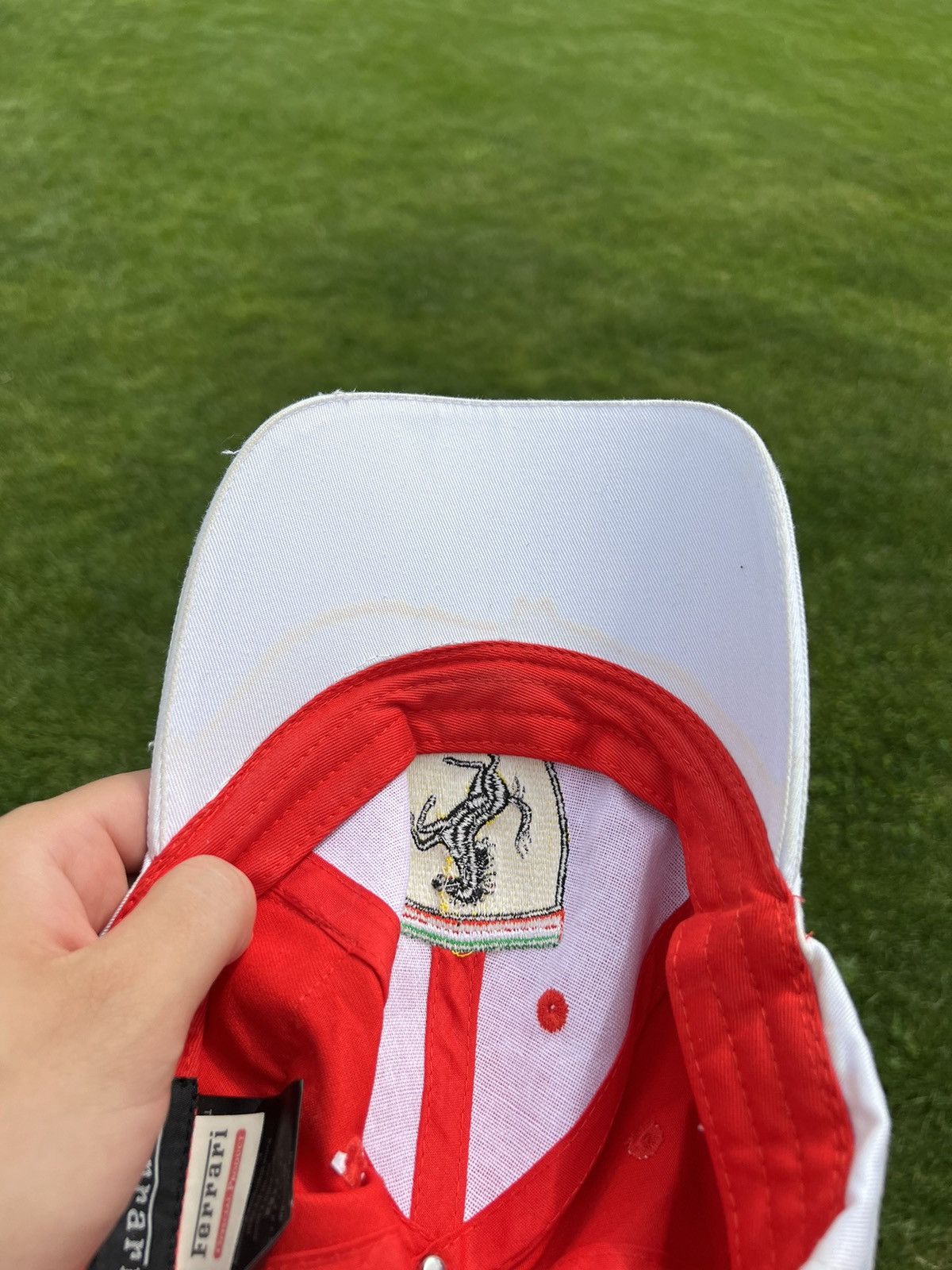 Ferrari Ferrari Marlboro Vintage Cap Michael Schumacher Hat Size ONE SIZE - 6 Thumbnail